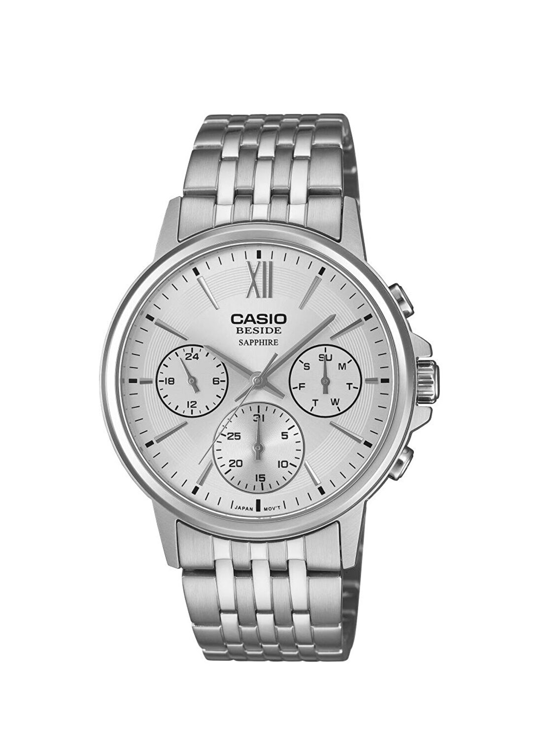 Casio BMS-300D-7AVDF Gri Çelik Erkek Kol Saati