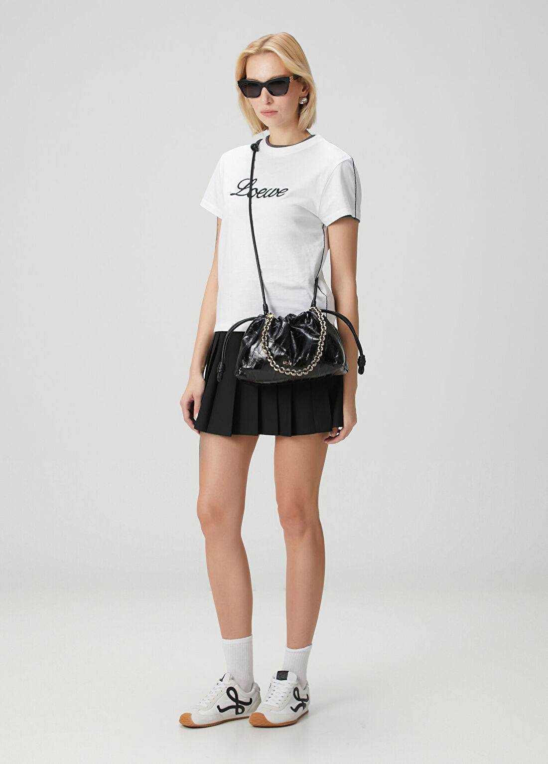 Loewe Beyaz Logolu T-shirt görsel 2