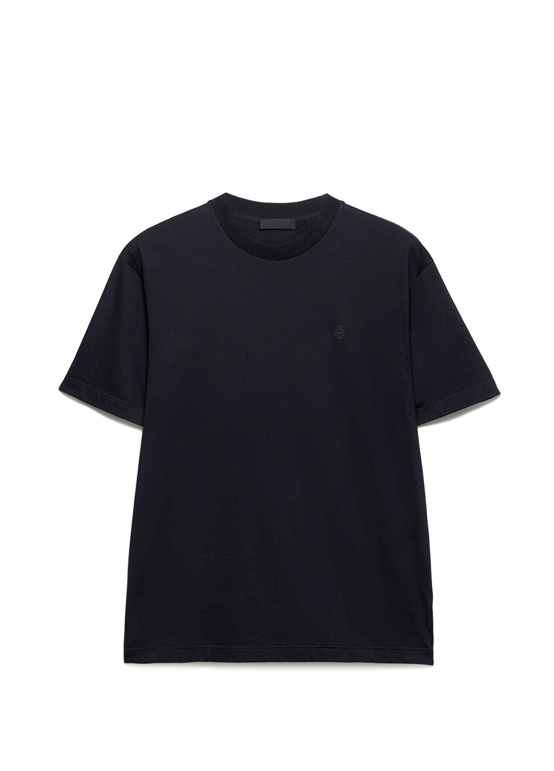 Prada Siyah Pamuklu Kısa Kollu Erkek T-Shirt