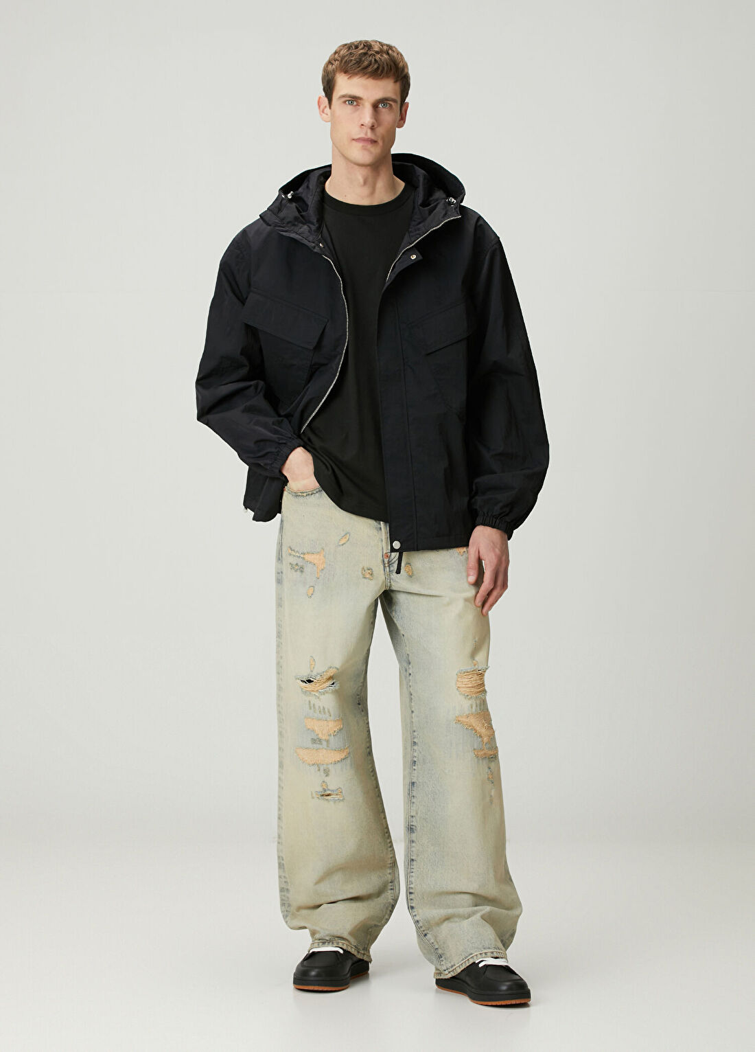 Kenzo Boke Heart Siyah Oversized T-shirt görsel 2