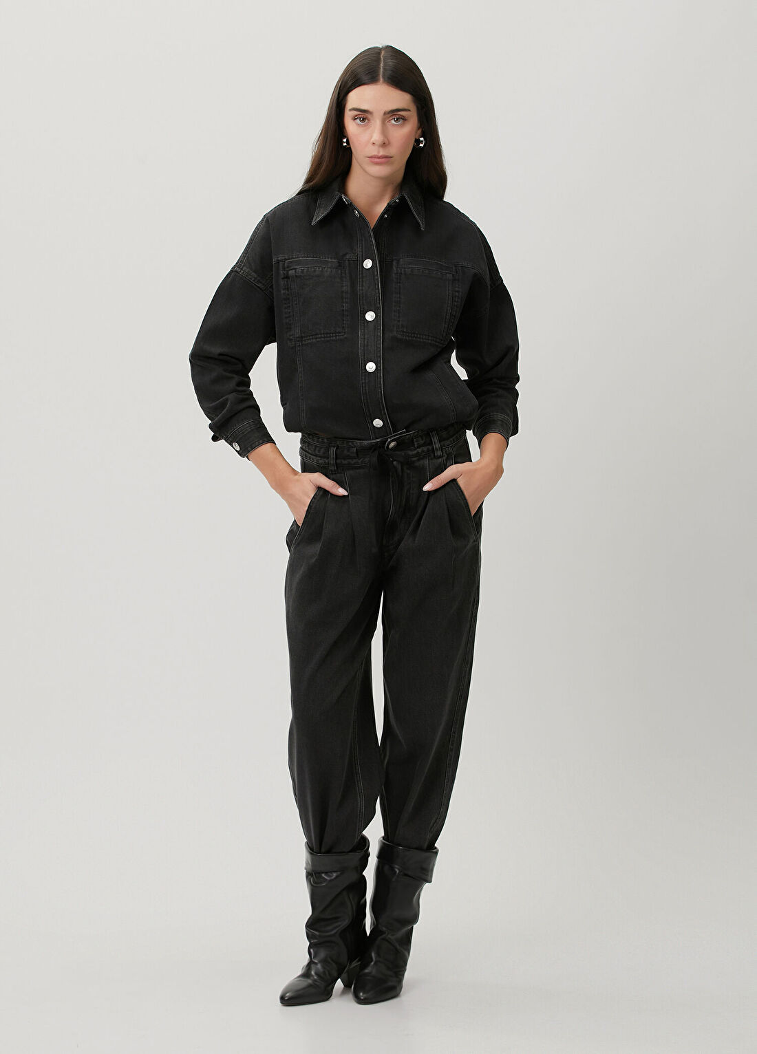 Marant Etoile Ilsa Antrasit Jean Pantolon