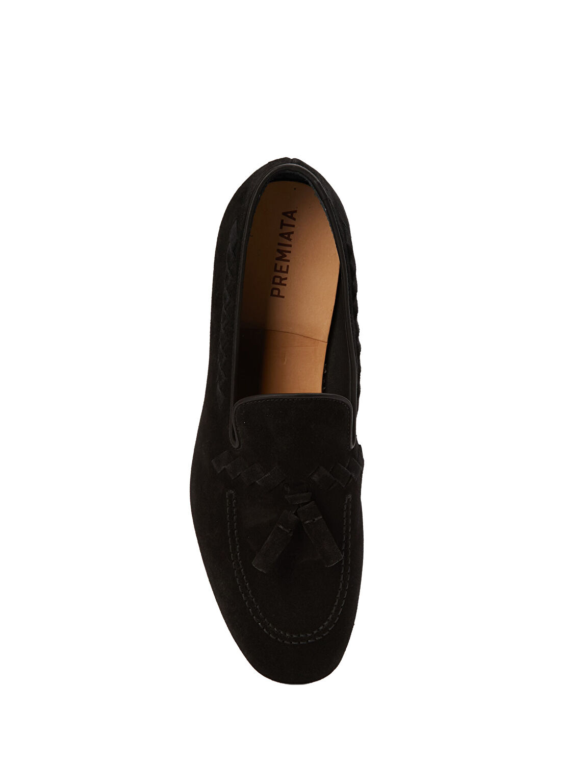 Premiata Siyah Erkek Süet Loafer görsel 4