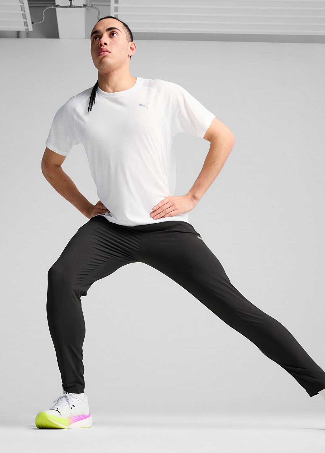 Puma Run Velocity Tapered Black Erkek Eşofman Altı görsel 4