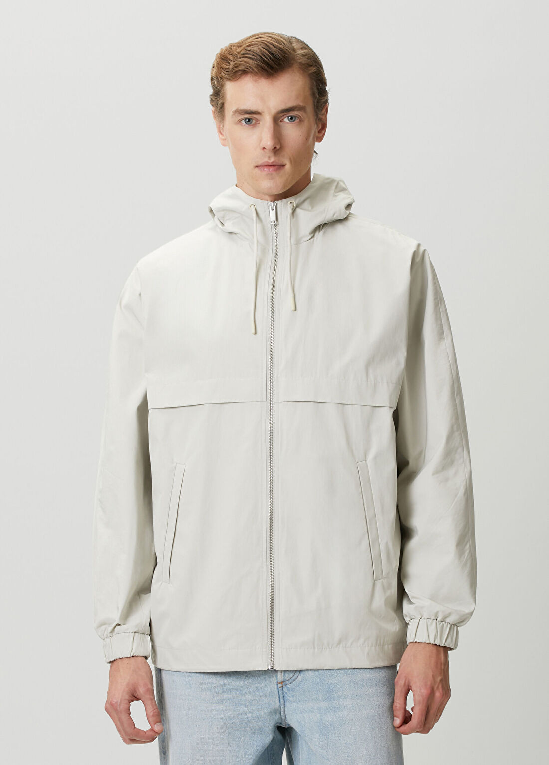 A.P.C. Iggy Krem Kapüşonlu Yağmurluk