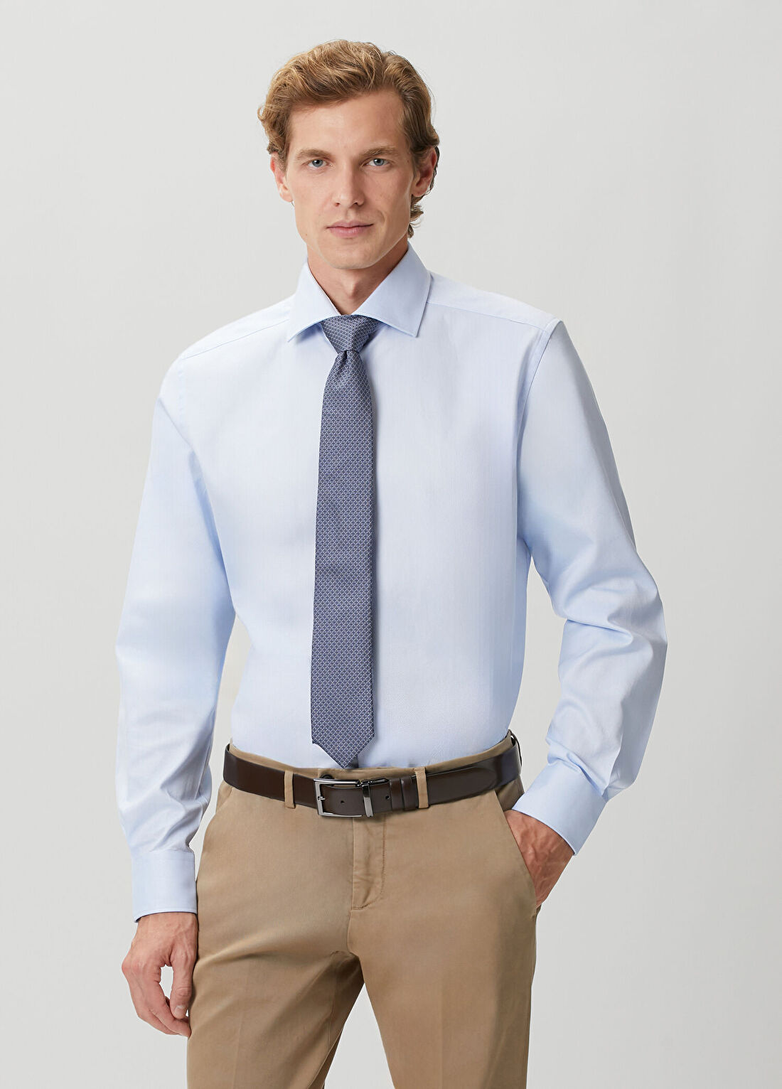 Corneliani Açık Mavi Gömlek