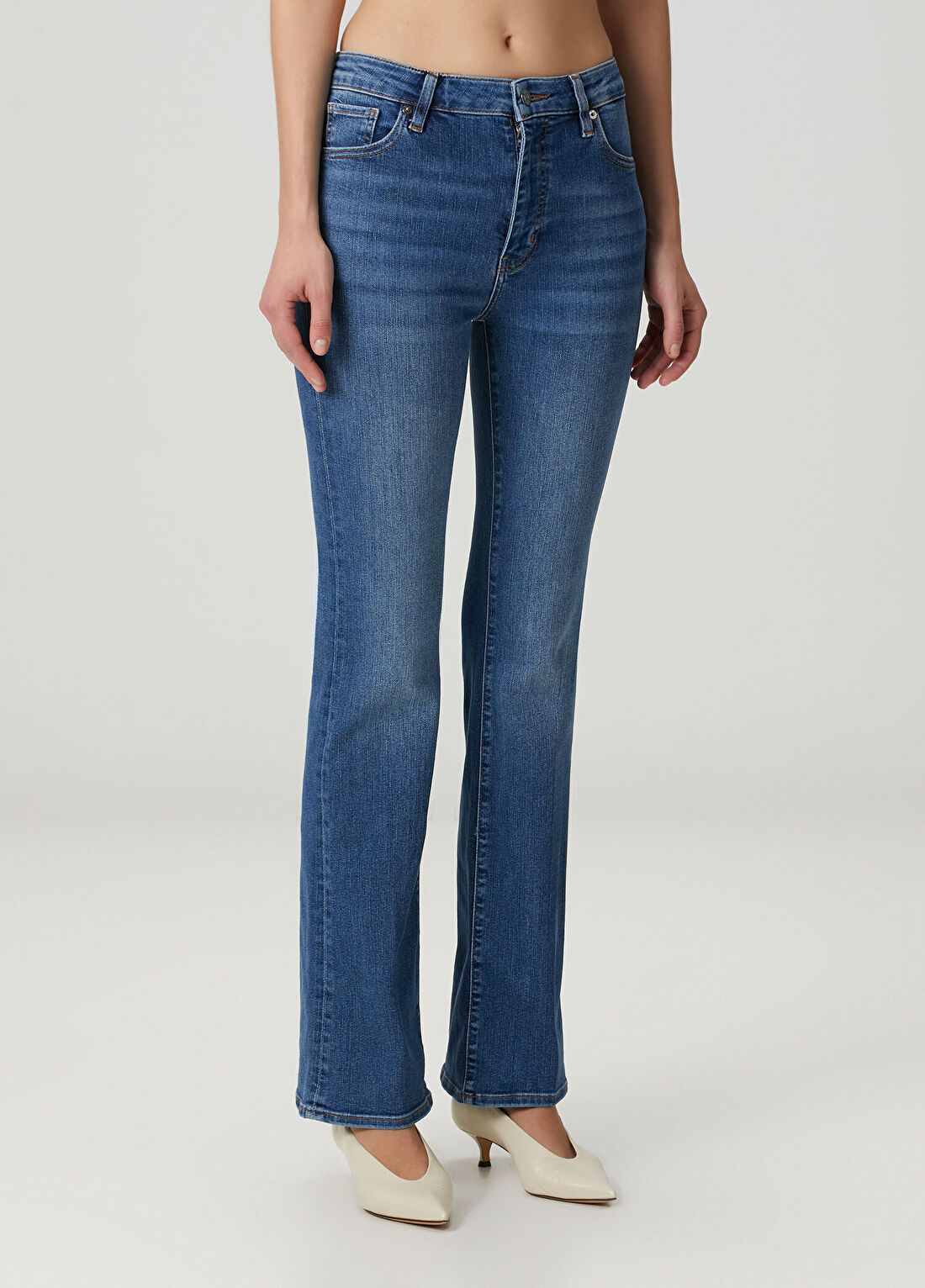 Frame Denim The Reboot Mavi Jean Pantolon görsel 2