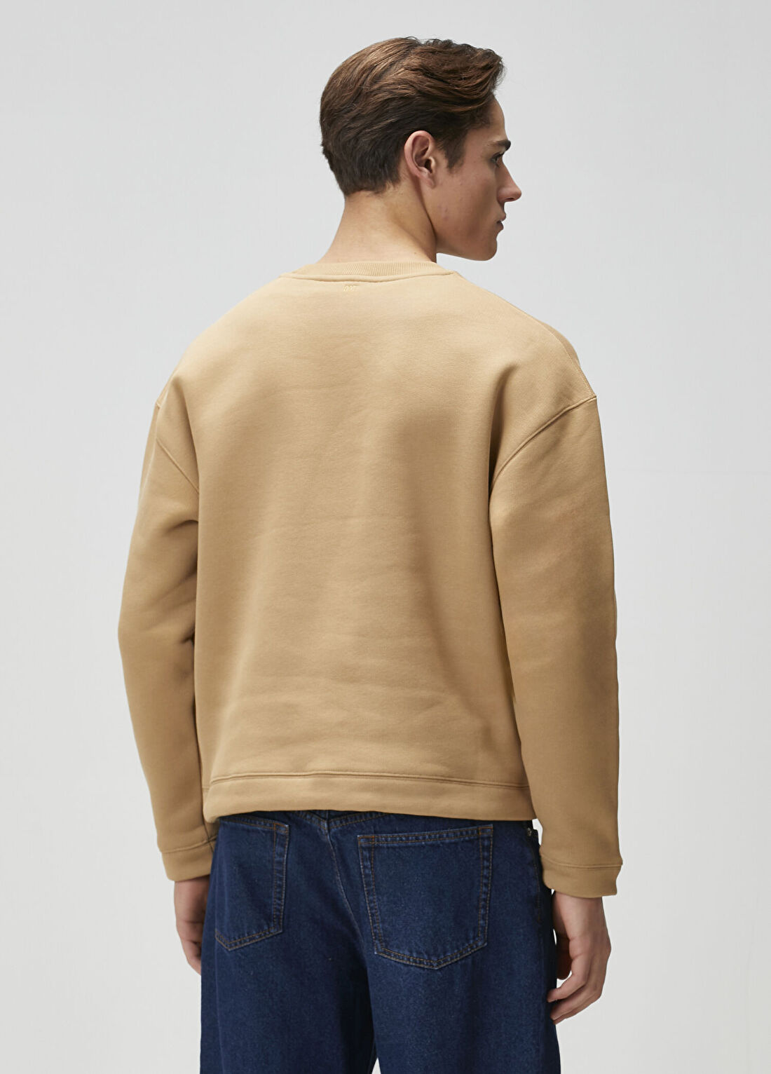 Ami Paris Taba Sweatshirt görsel 4