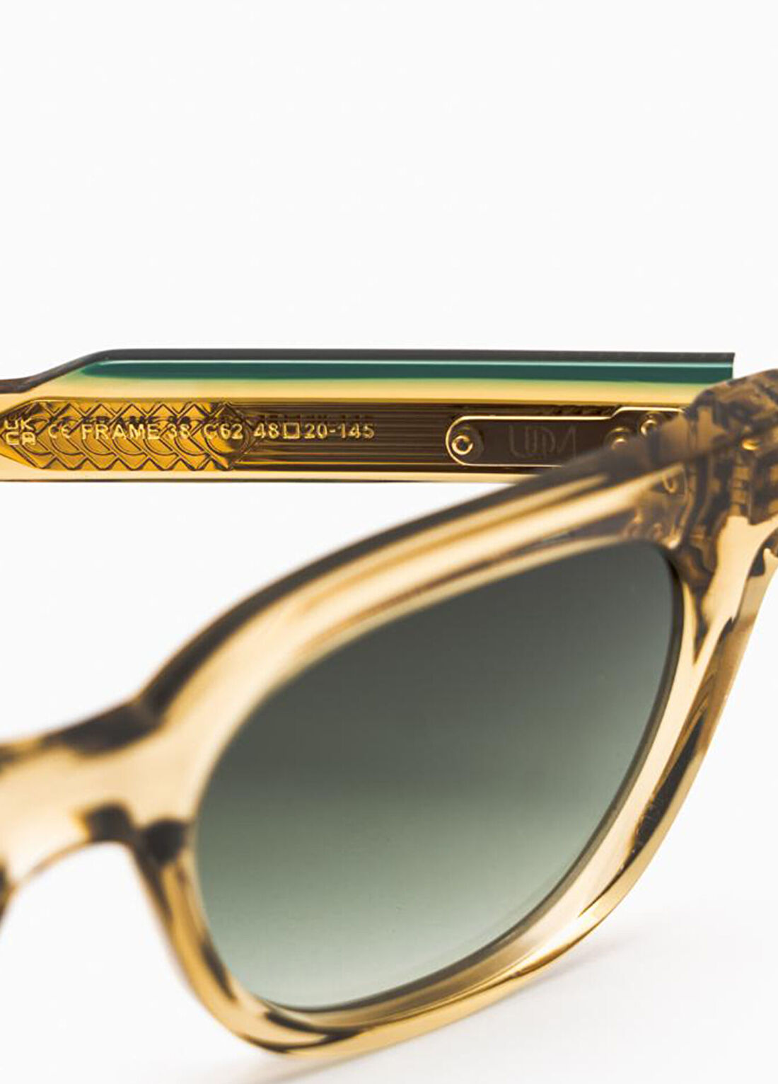 Unique Design Milano Frame 37 Füme Unisex Güneş Gözlüğü görsel 3