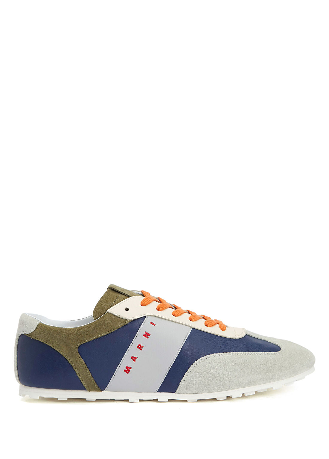 Marni Colorblocked Erkek Deri Sneaker