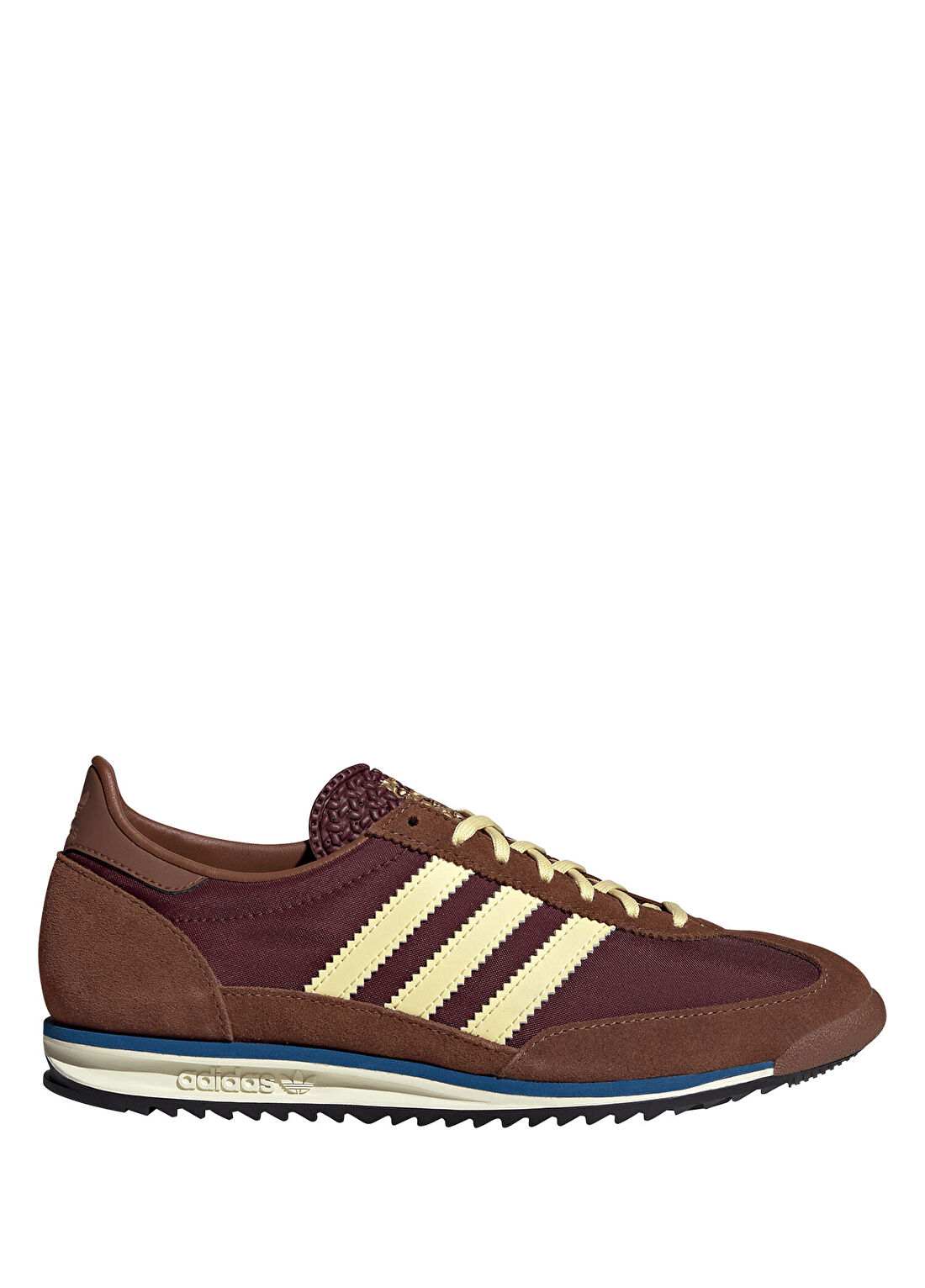 Adidas SL 72 RS Bordo Kahve Kadın Süet Sneaker