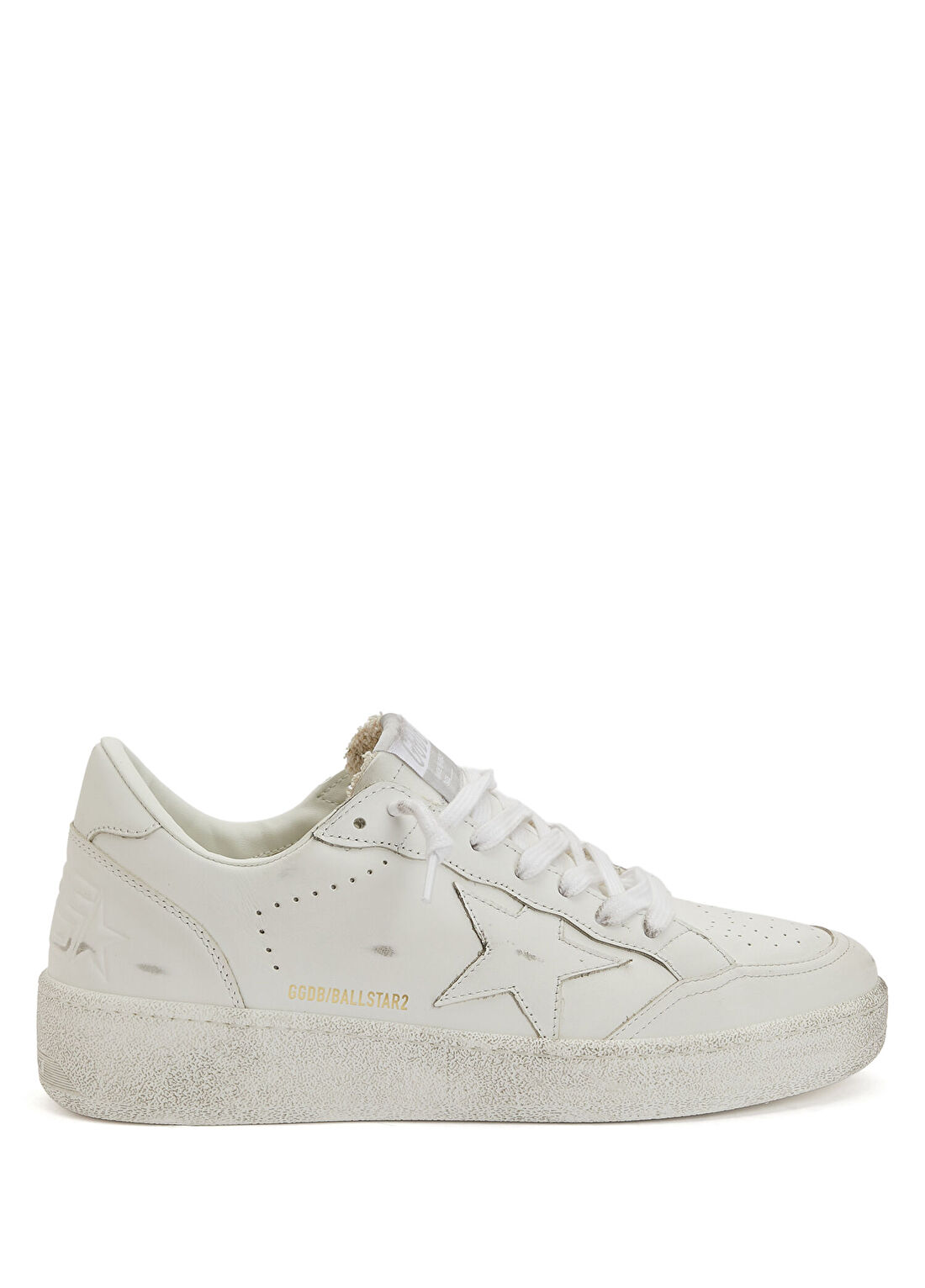 Golden Goose BallStar2 Beyaz Erkek Deri Sneaker