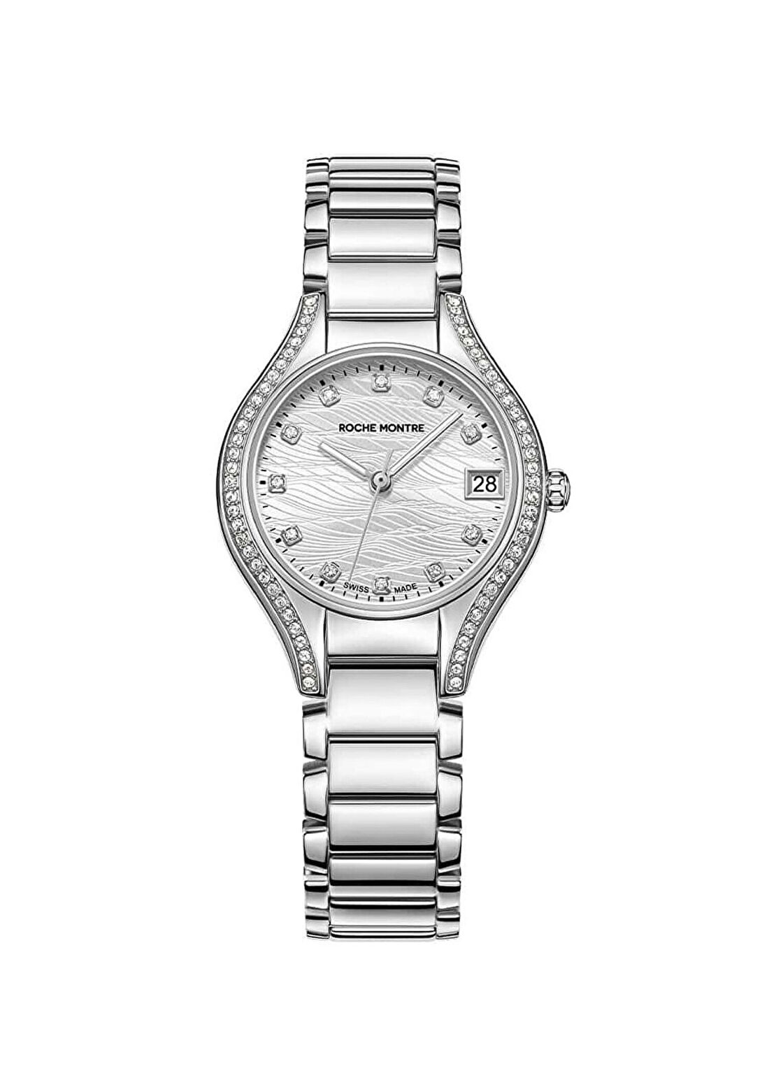 Roche Montre RML3001-01 Metalik Gri Çelik Kadın Kol Saati