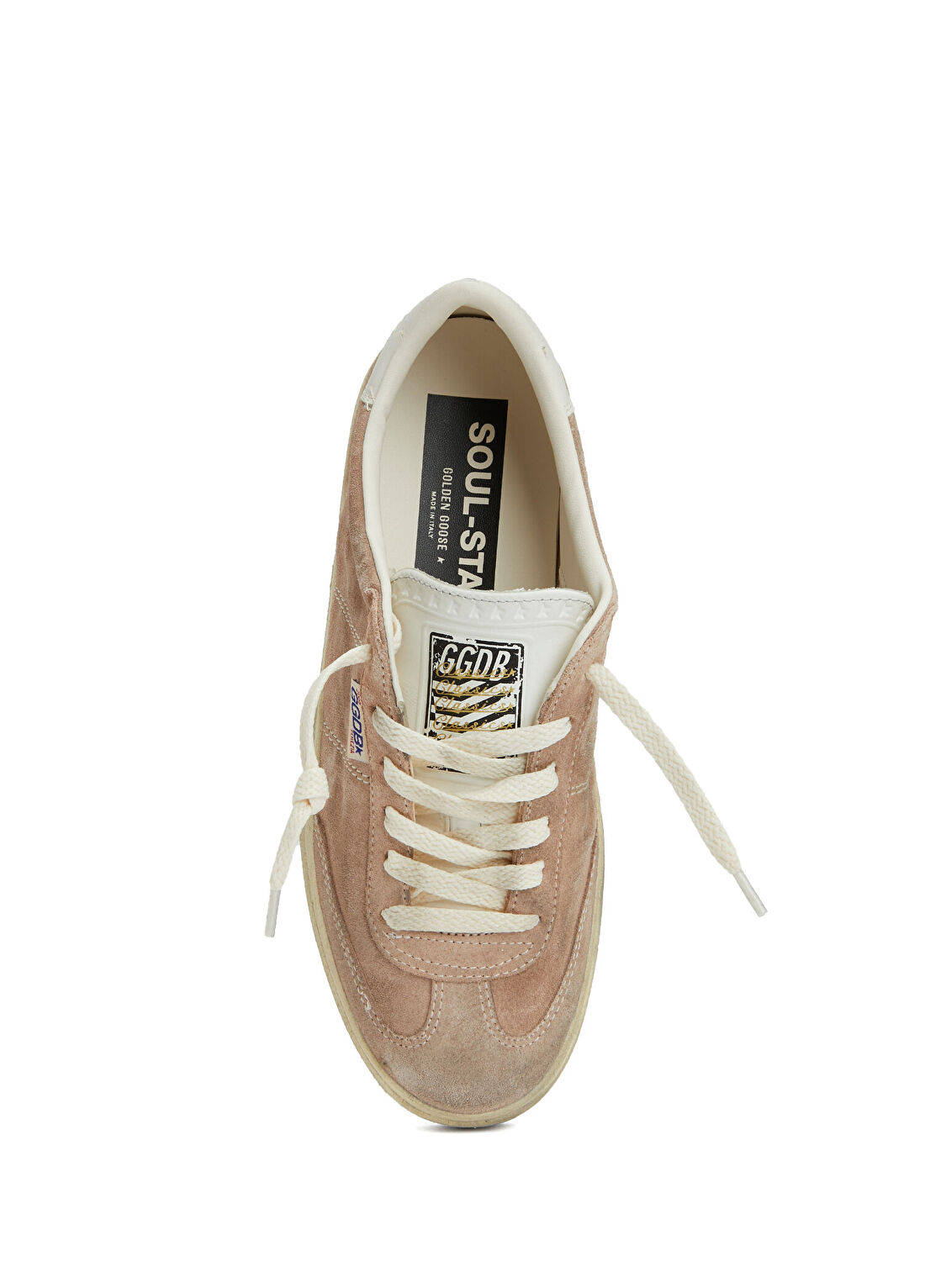 Golden Goose Soul Star Pudra Kadın Deri Sneaker görsel 4