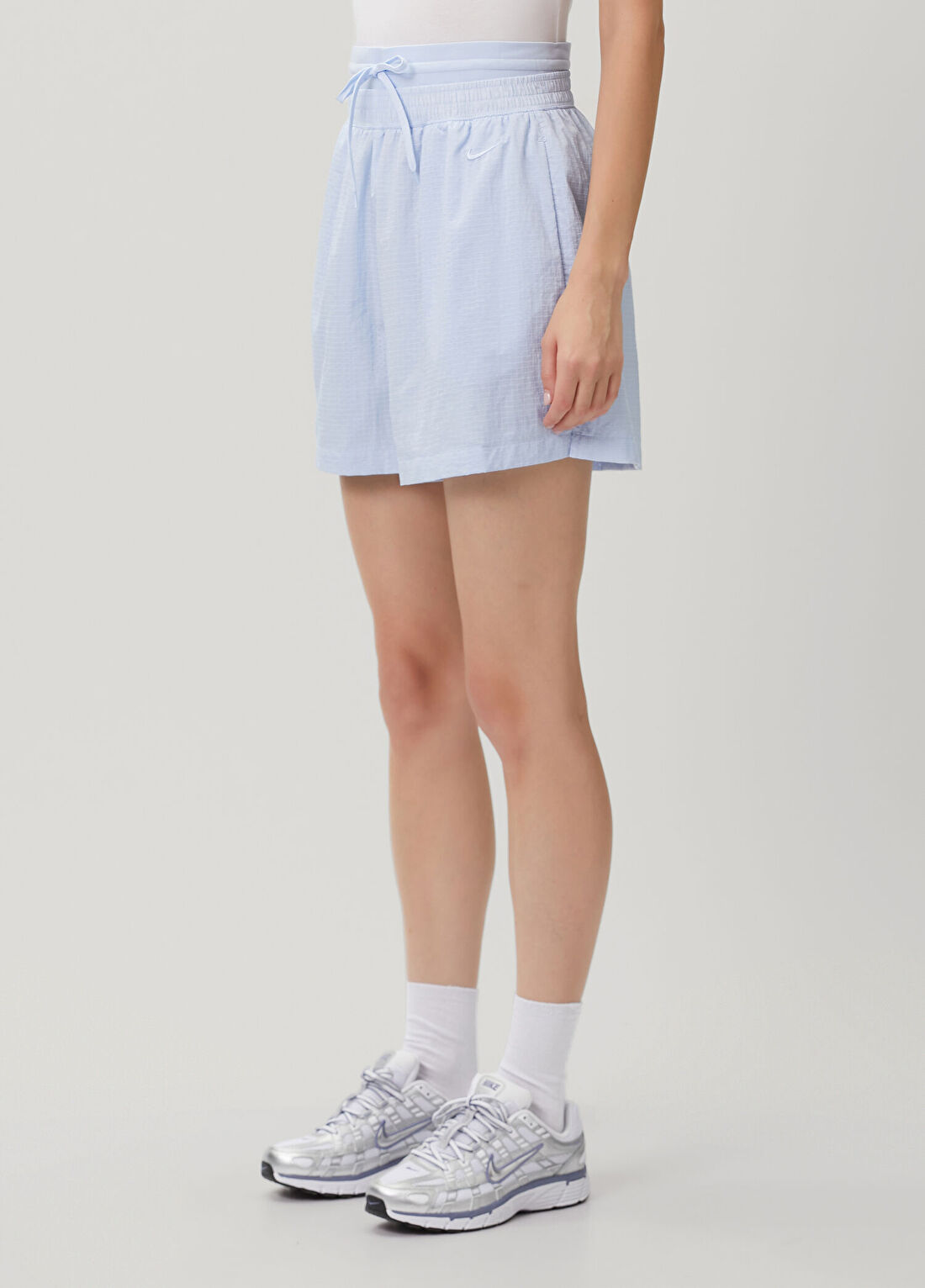 Nike Double Waistband Short Mavi Şort görsel 3