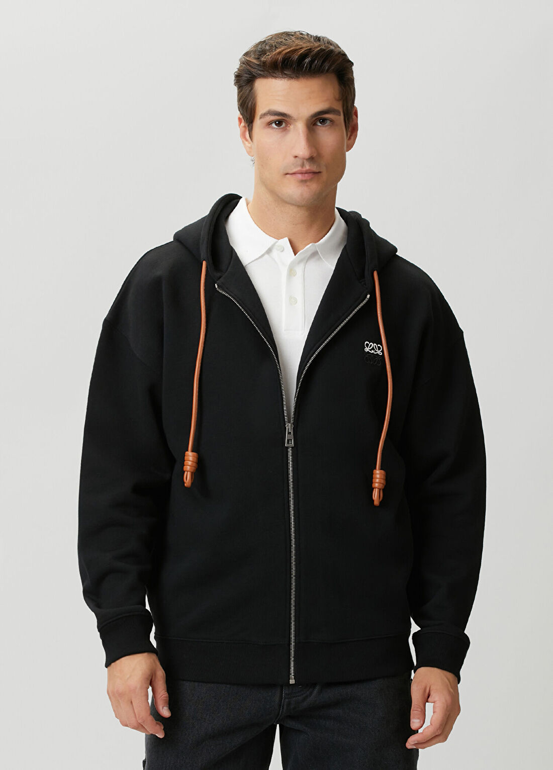 Loewe Siyah Kapüşonlu Sweatshirt
