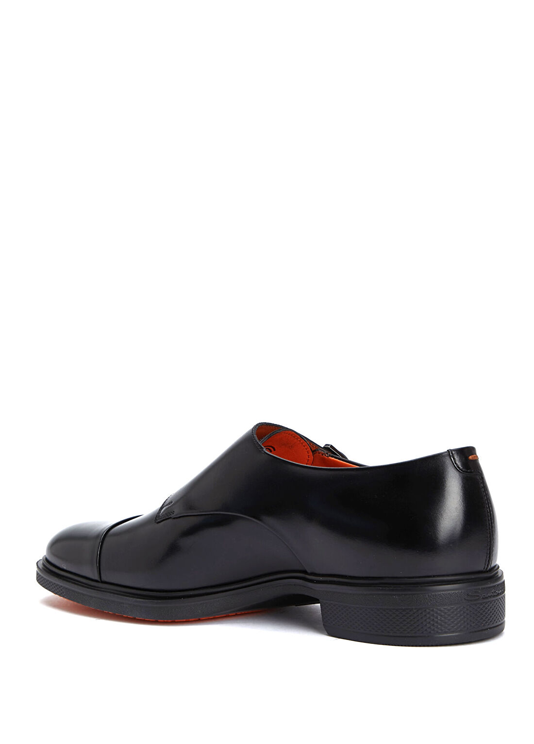 Santoni Easy On Siyah Erkek Deri Ayakkabı görsel 3