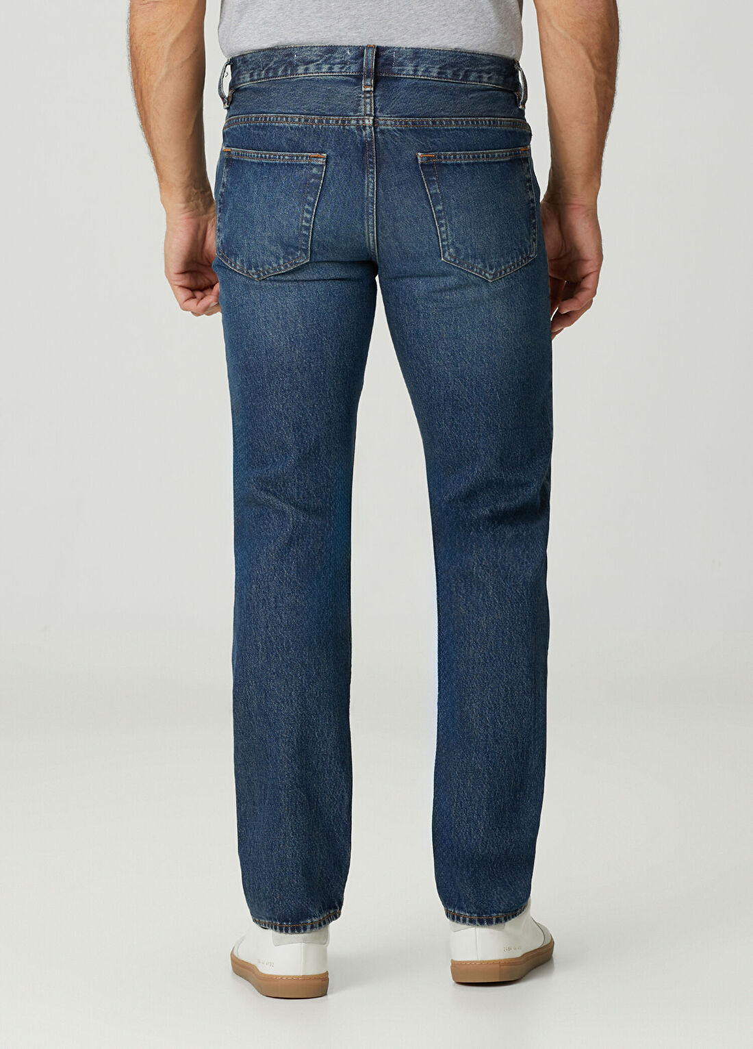 Frame Denim Straight Indigo Jean Pantolon görsel 3
