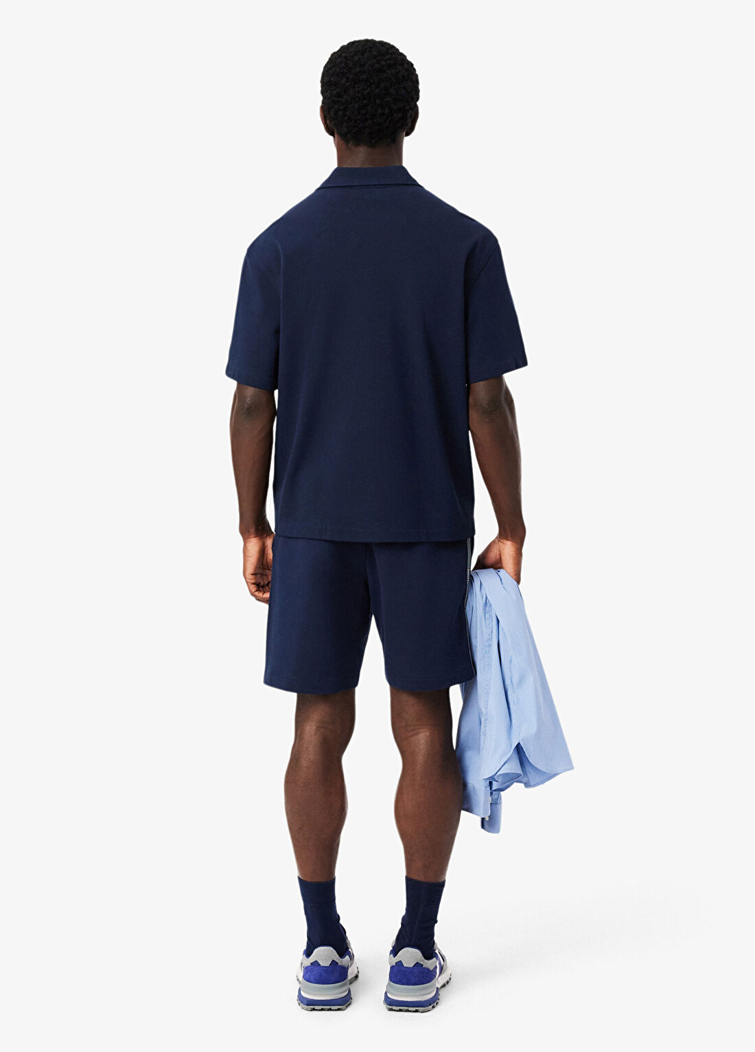 Lacoste Lacivert Regular Fit Erkek Şort görsel 3