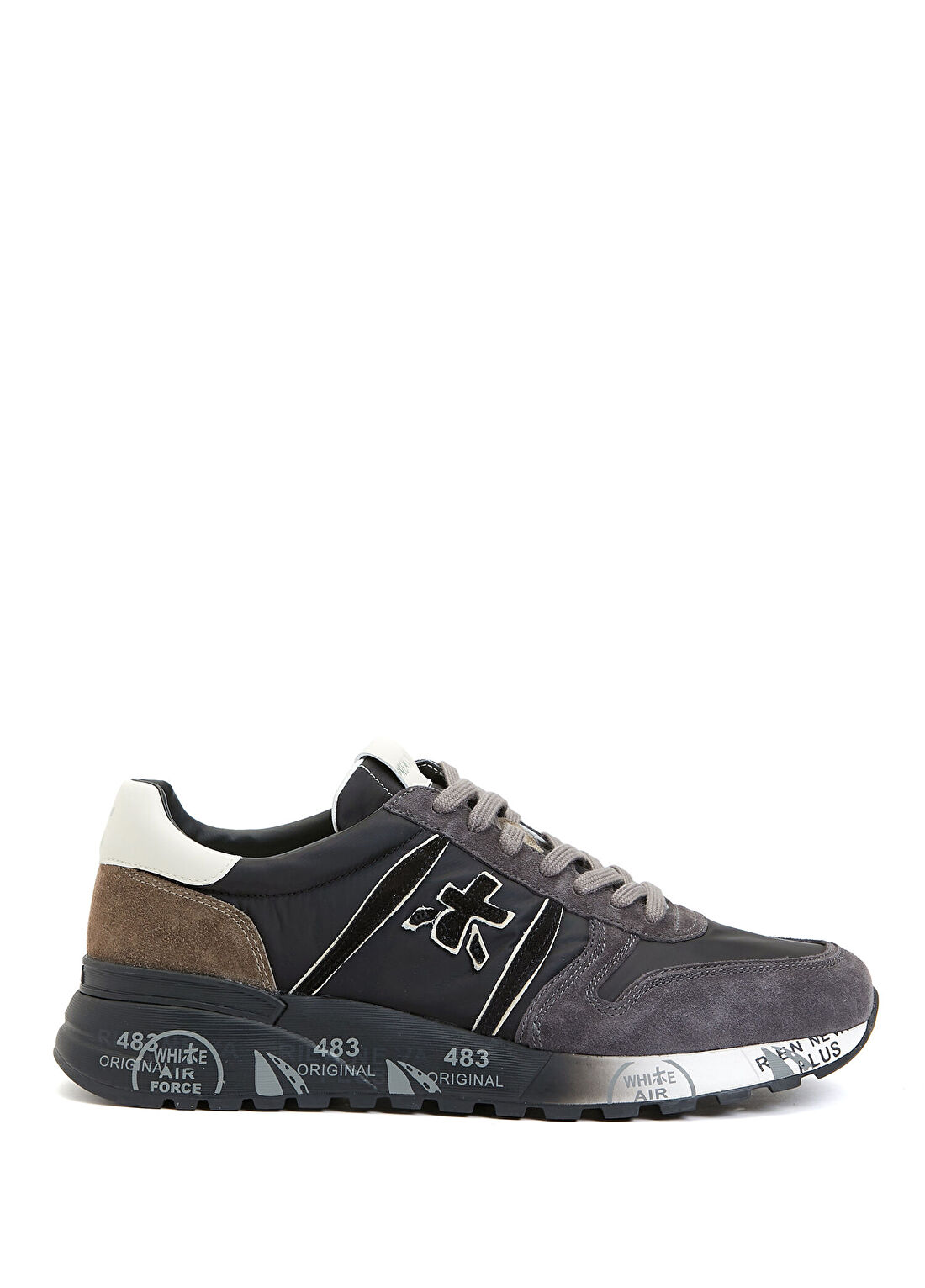 Premiata Lander Koyu Gri Erkek Sneaker
