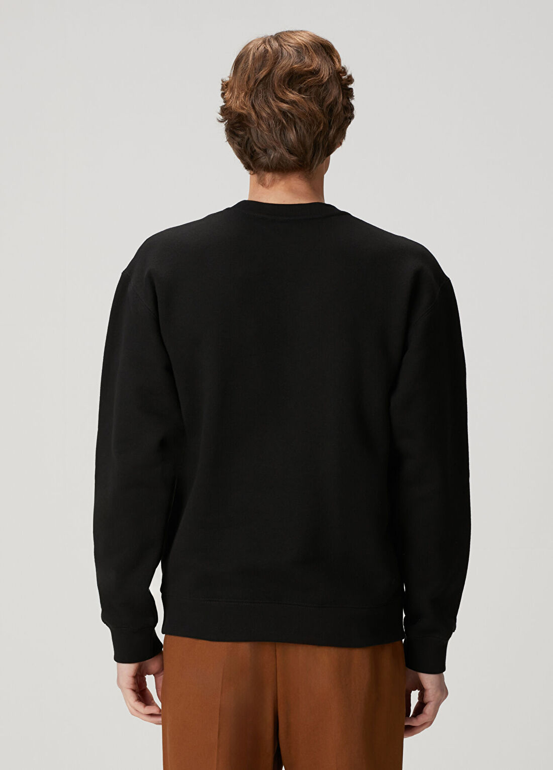 Valentino Siyah Logo Detaylı Sweatshirt görsel 4
