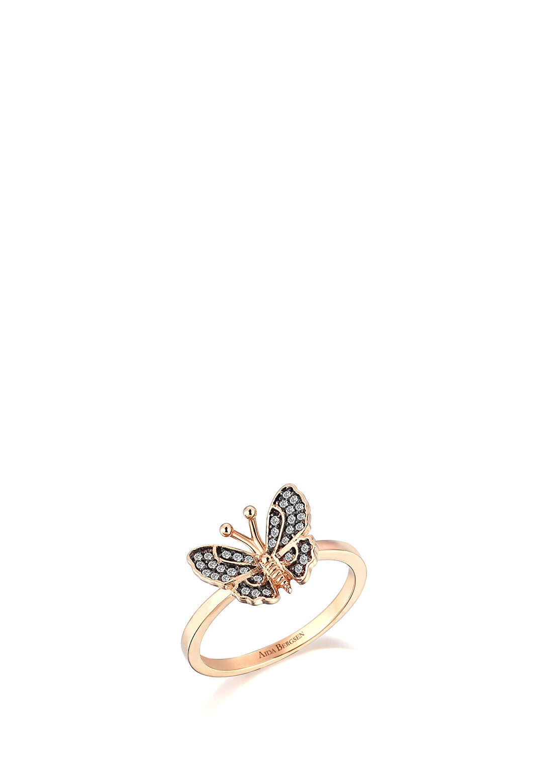 Aida Bergsen Butterfly Kadın Altın Yüzük