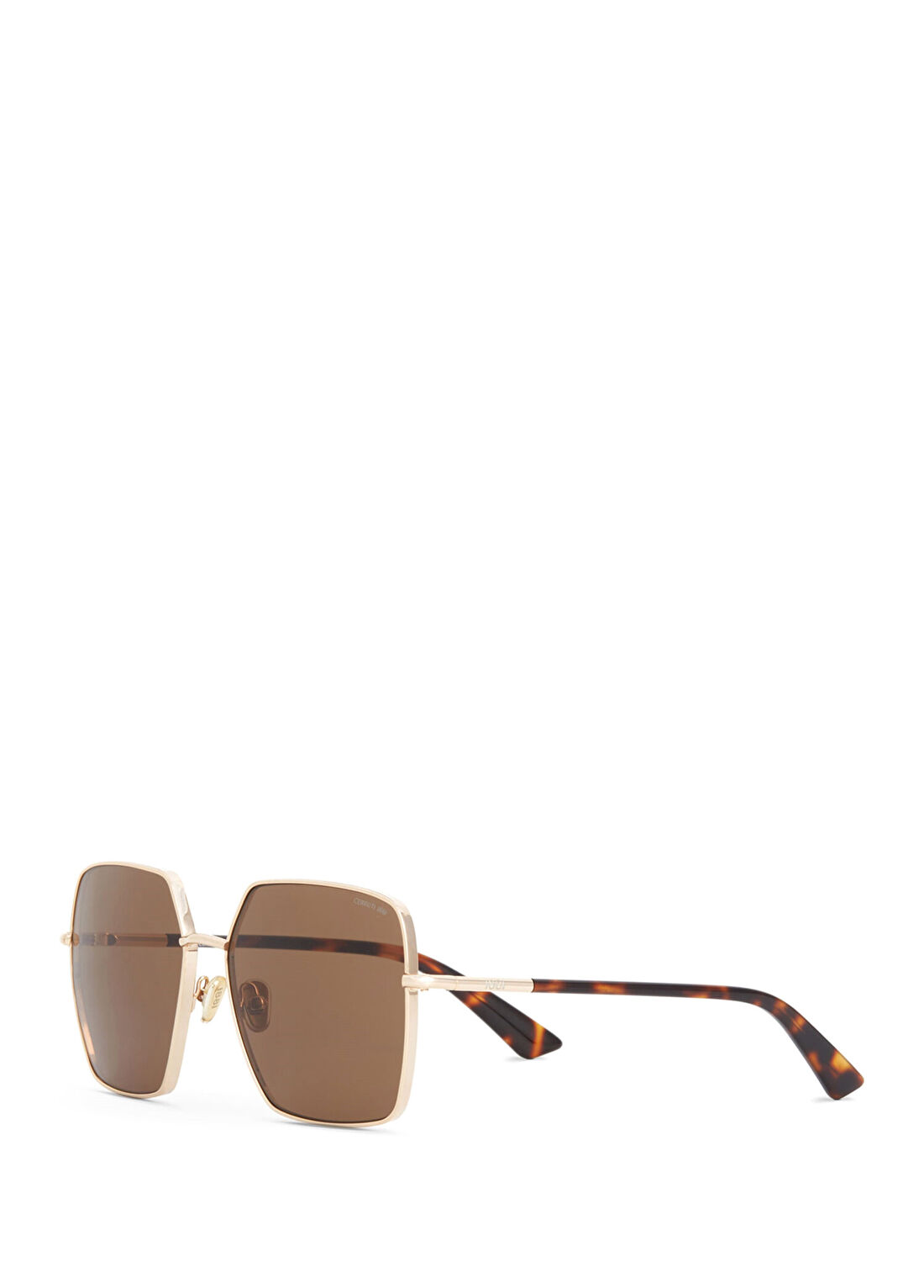 Cerruti 1881 CR 80069 C2 Altın Rengi Havana Metal Kadın Güneş Gözlüğü