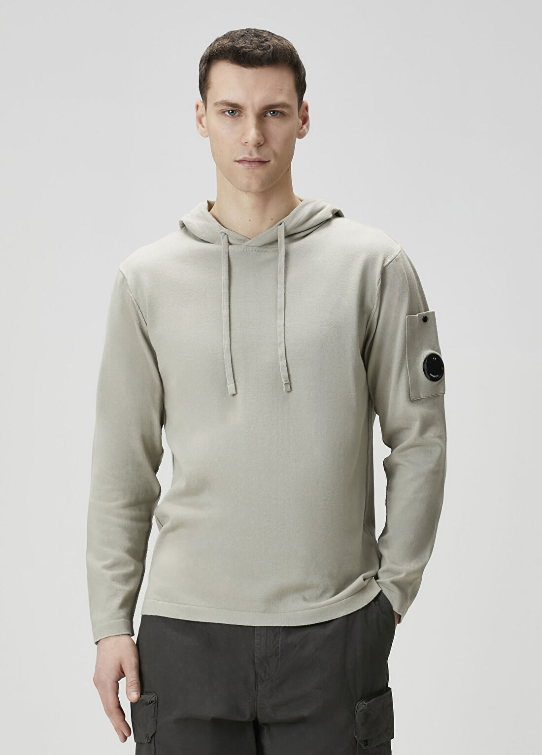 C.P. Company Taş Kapüşonlu Kazak