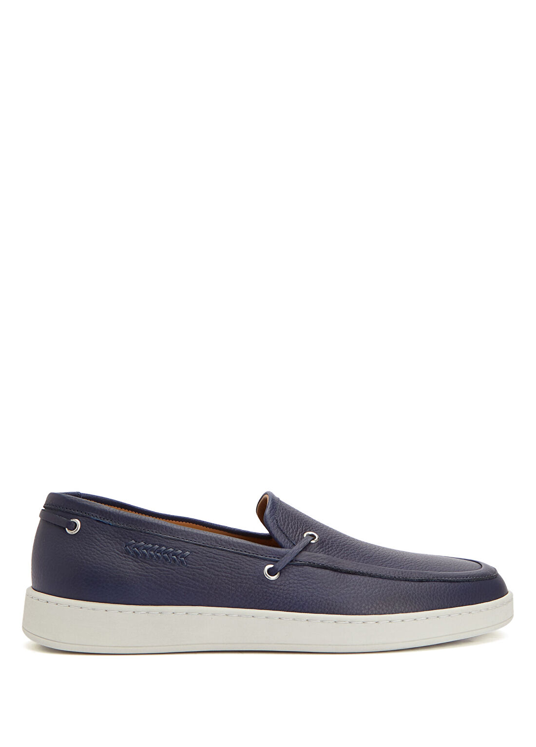 Stuart Weitzman Drake Lacivert Erkek Deri Loafer