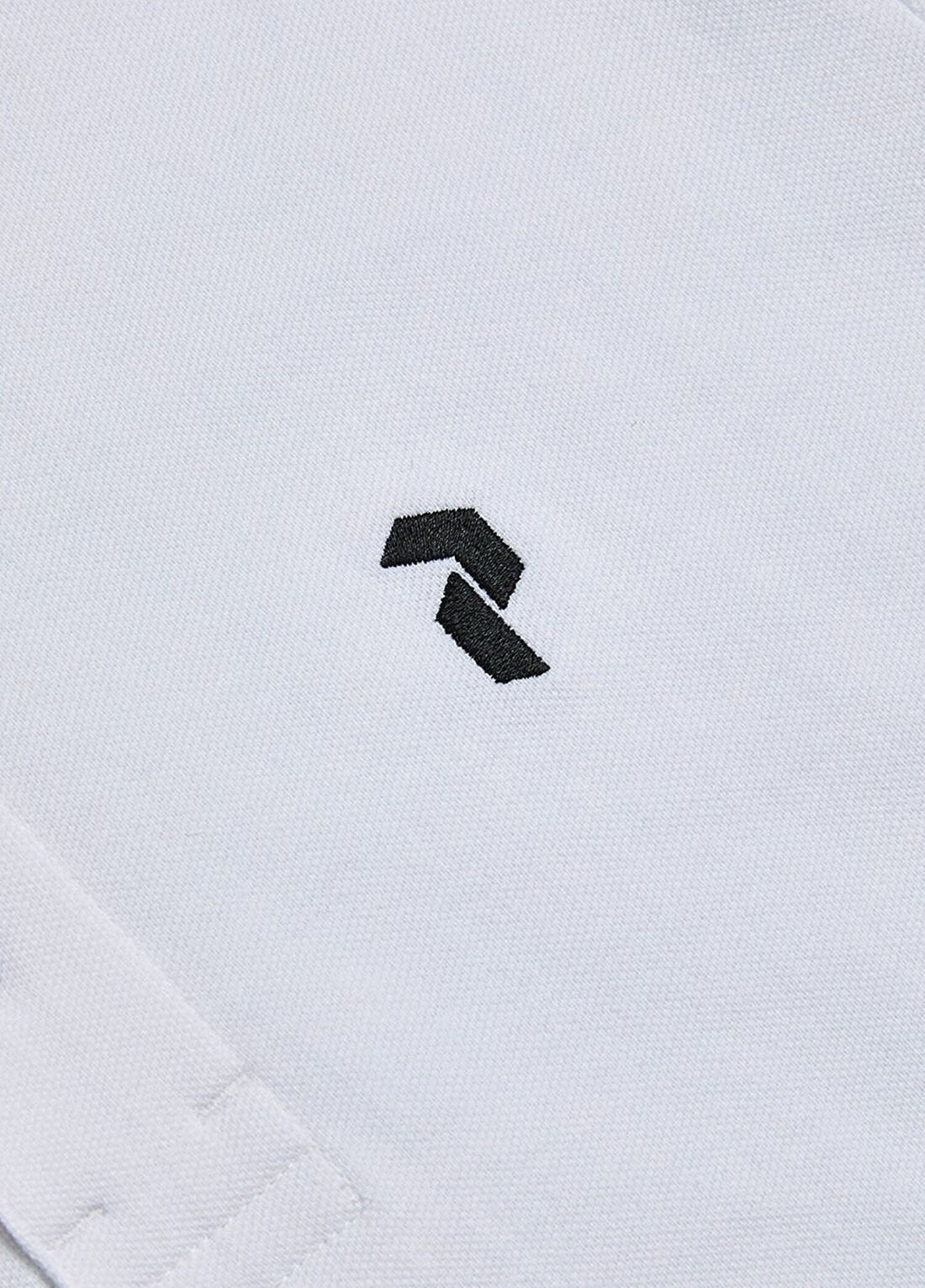 Peak Performance Classic Cotton Beyaz Polo Yaka Kısa Kollu Erkek T-shirt görsel 3