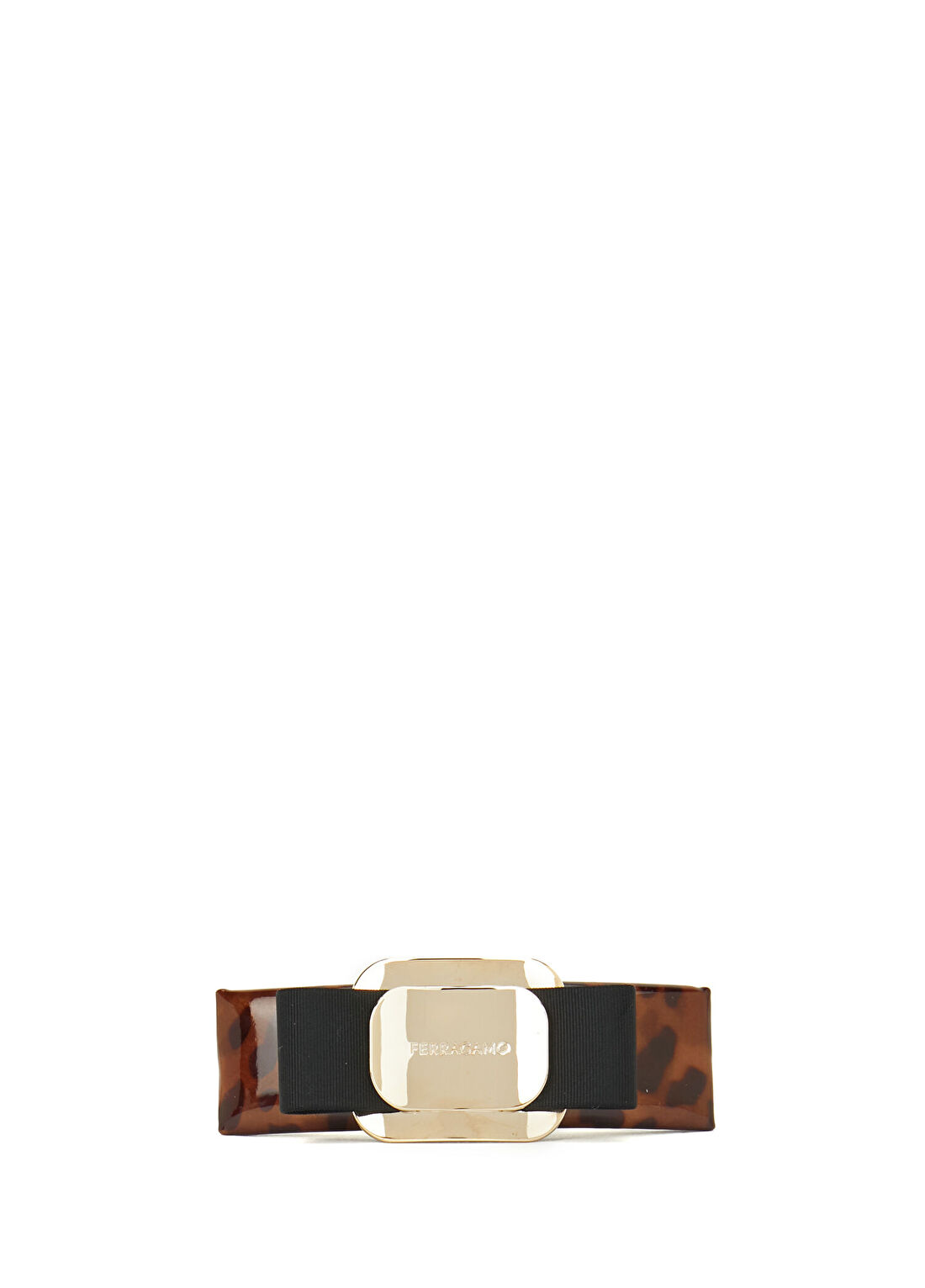 Ferragamo Leopar Desenli Toka