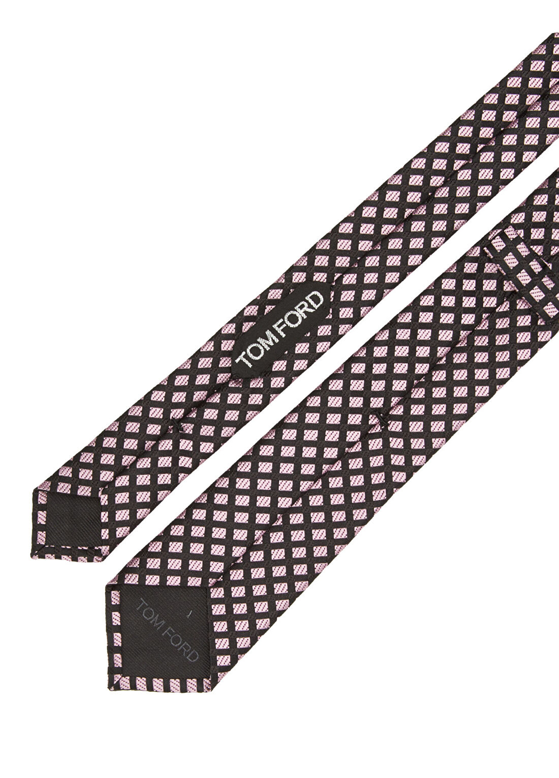 Tom Ford Pembe İpek Kravat görsel 2