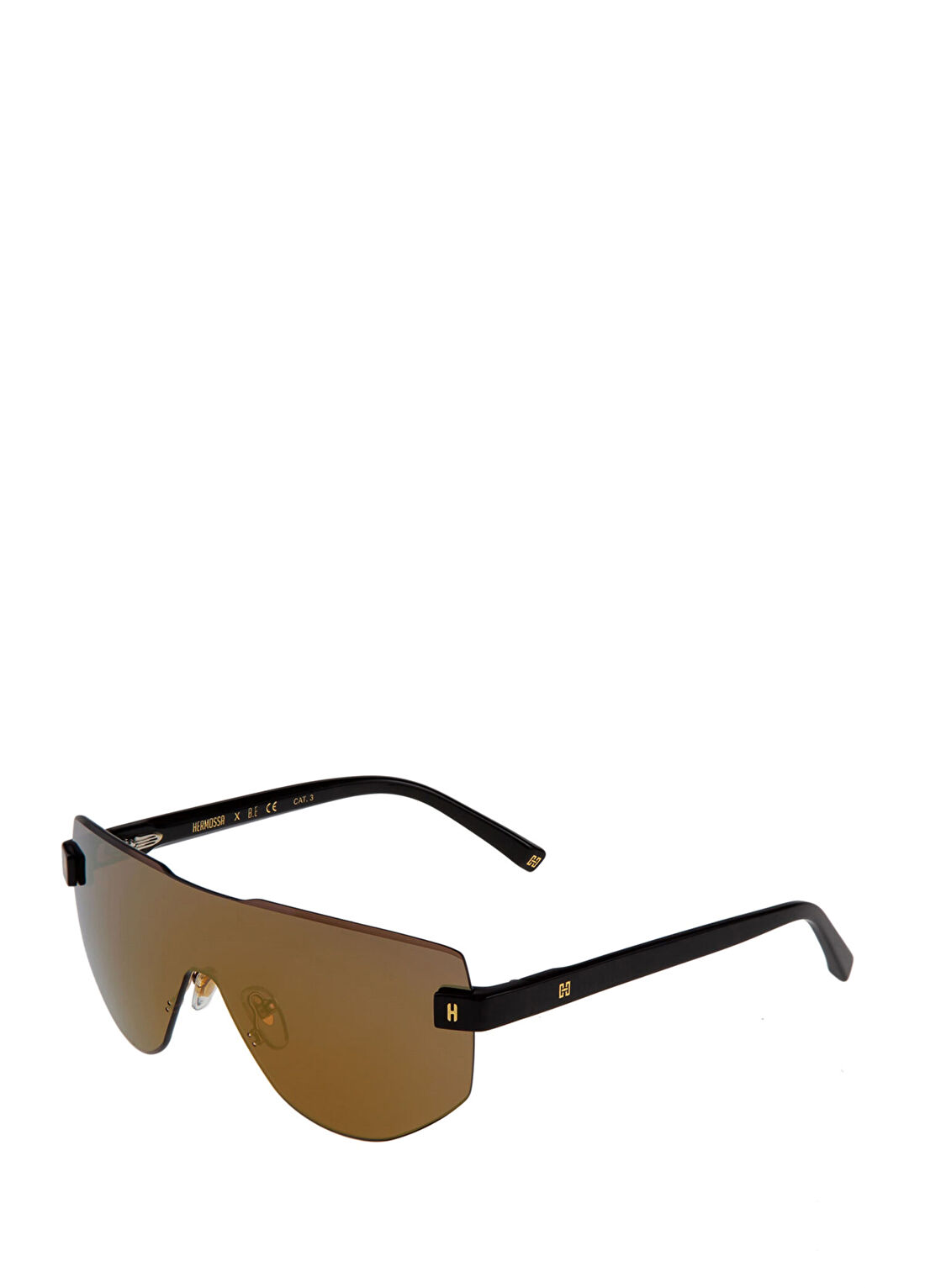 Hermossa Burcu Esmersoy x Hermossa HM 1598 C 4 Pilot Altın Rengi Asetat Unisex Güneş Gözlüğü