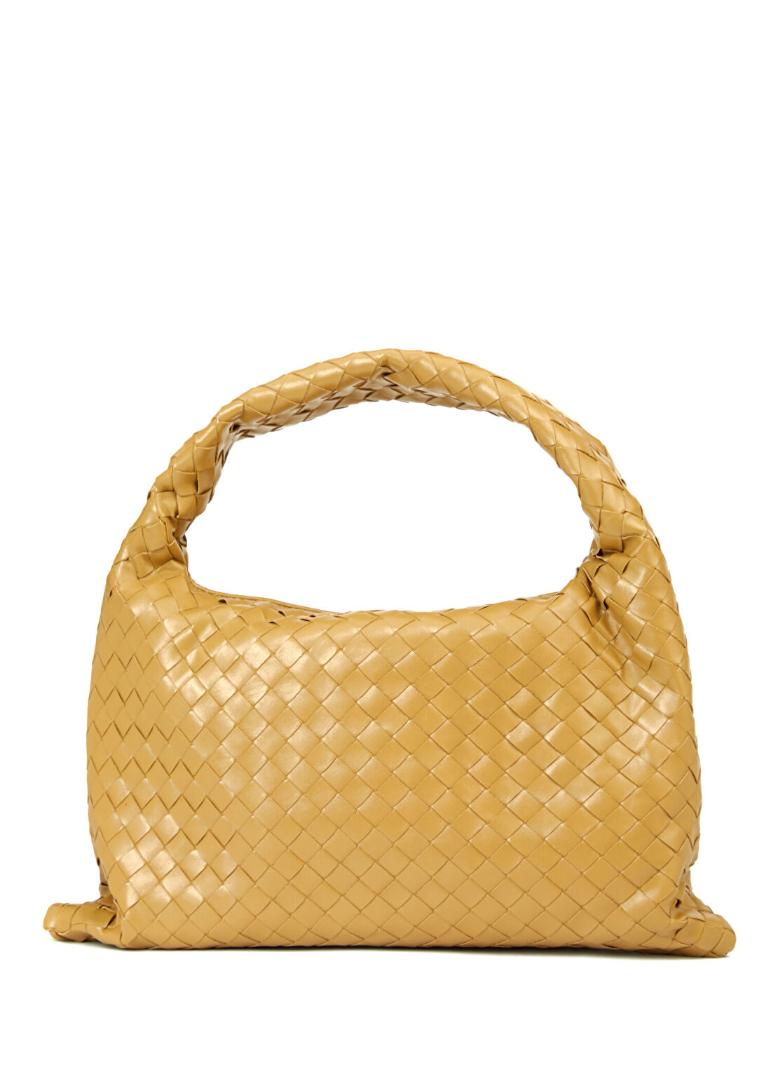 Bottega Veneta Hop Small Taba Kadın Deri Çanta görsel 4
