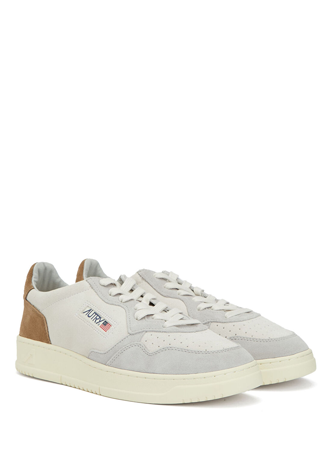 Autry Medalist Açık Gri Erkek Süet Sneaker görsel 2