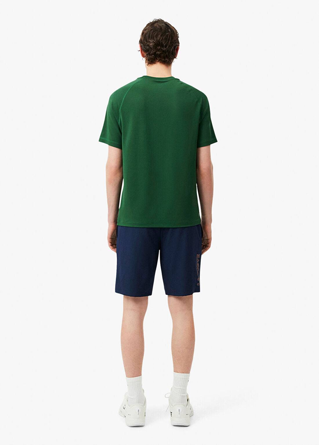 Lacoste Lacivert Baskılı Regular Fit Erkek Şort görsel 3