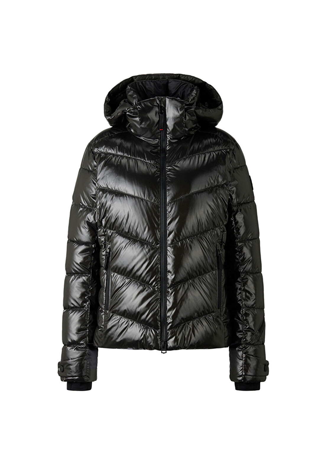 Bogner Fire & Ice Saelly 2 Siyah Kapüşonlu Kadın Kayak Montu