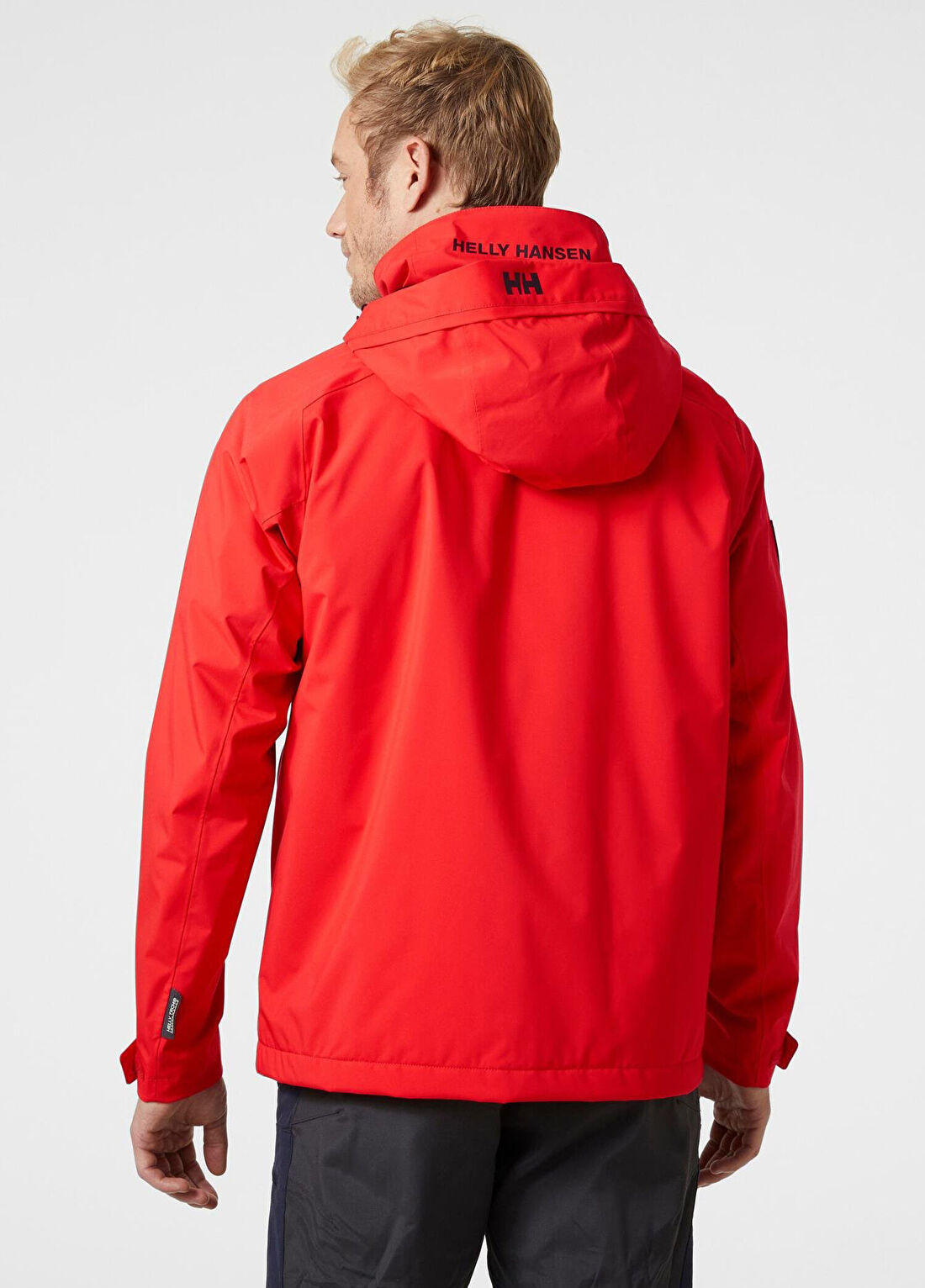 Helly Hansen Hp Racing Lifaloft Kapüşonlu Kırmızı Erkek Mont görsel 2