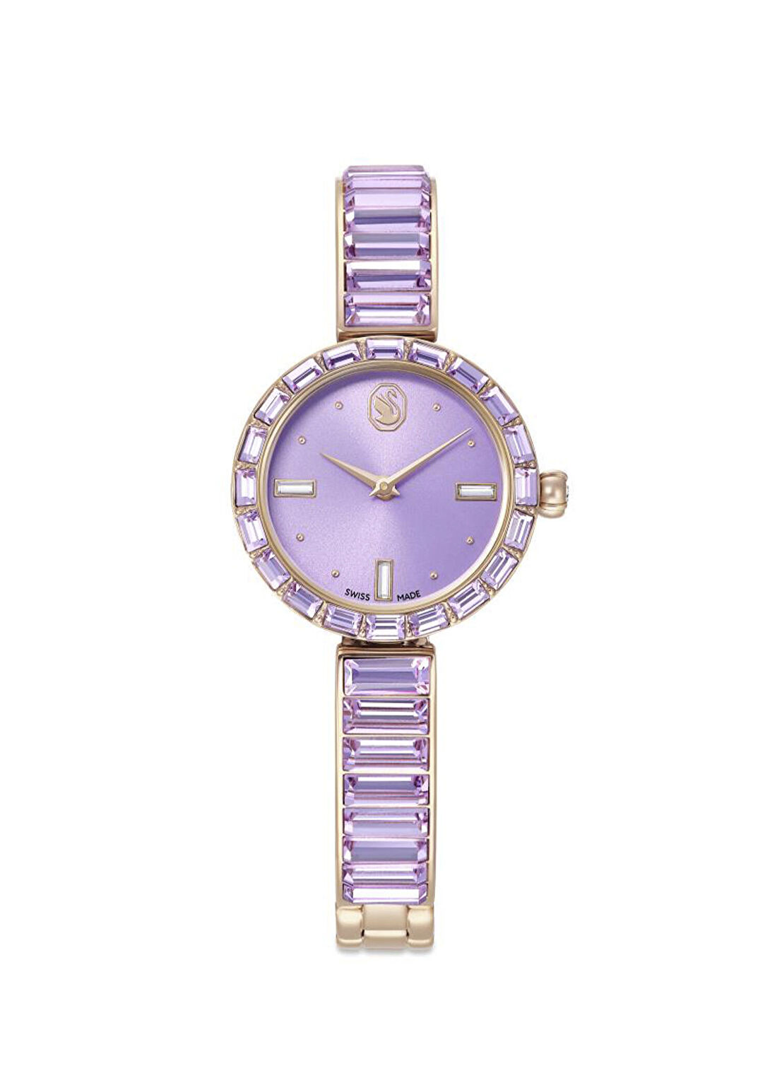 Swarovski Matrıx Mb Mauve Mauve Pcg Mor Kadın Kol Saati