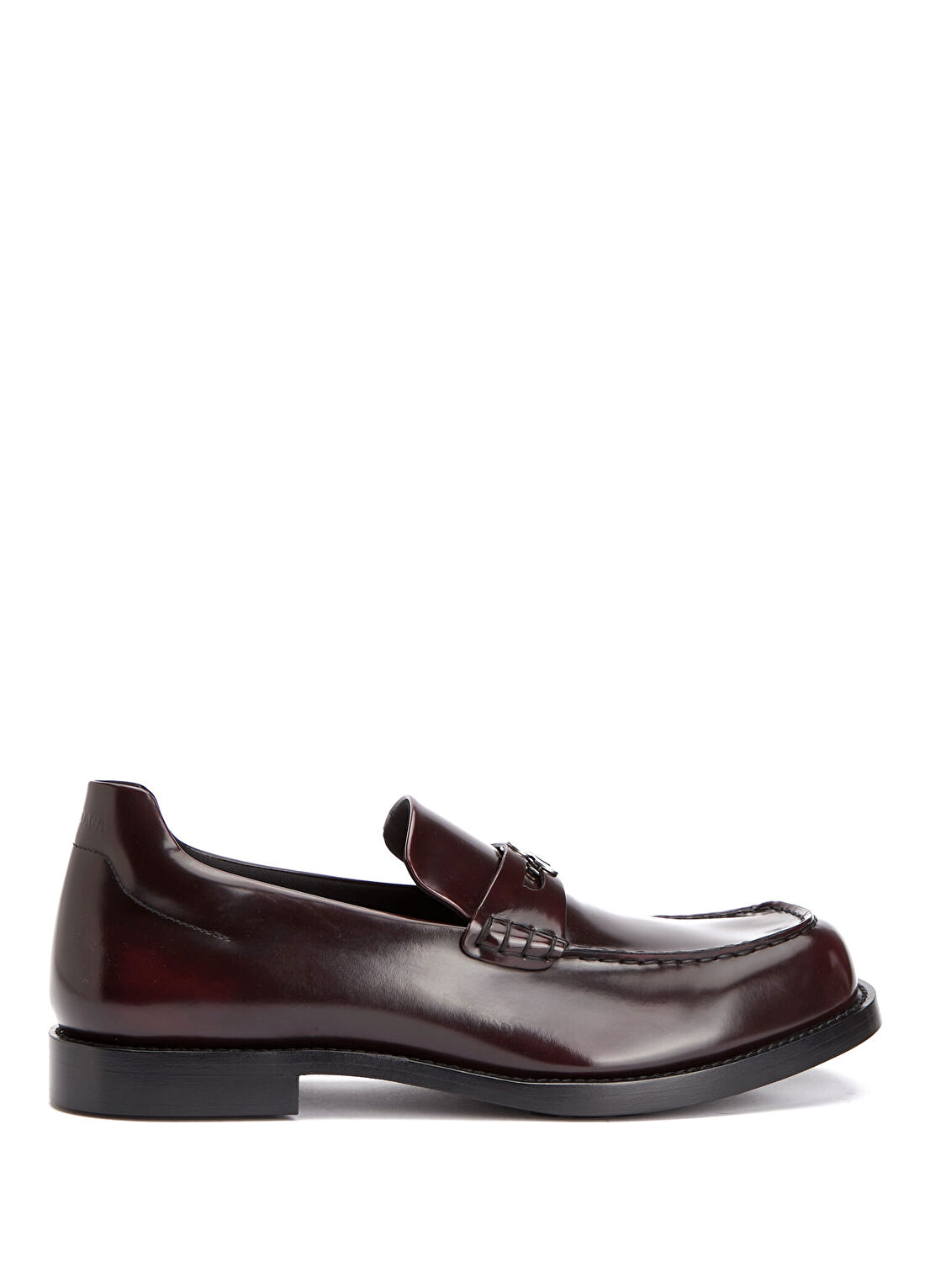Balenciaga Comfy Bordo Erkek Deri Loafer