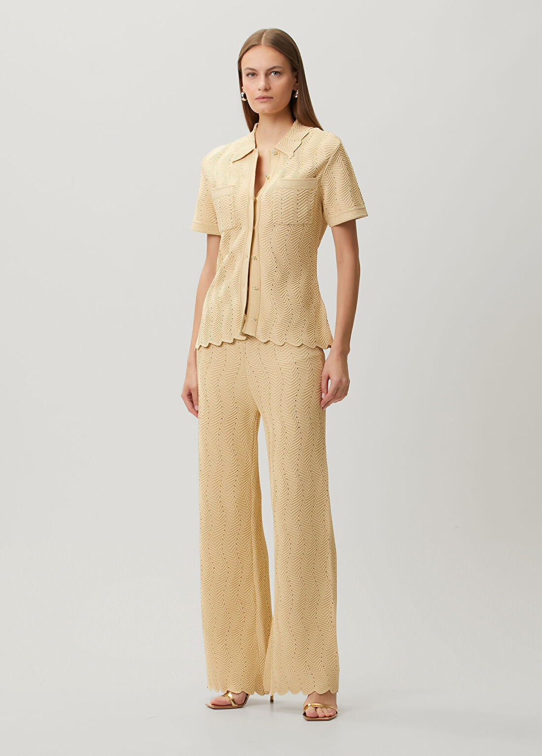 Sandro Lola Gold Hırka