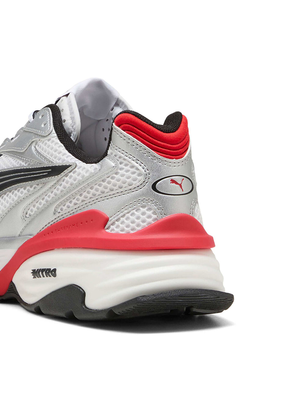 Puma Fade Gümüş Unisex Sneaker görsel 3