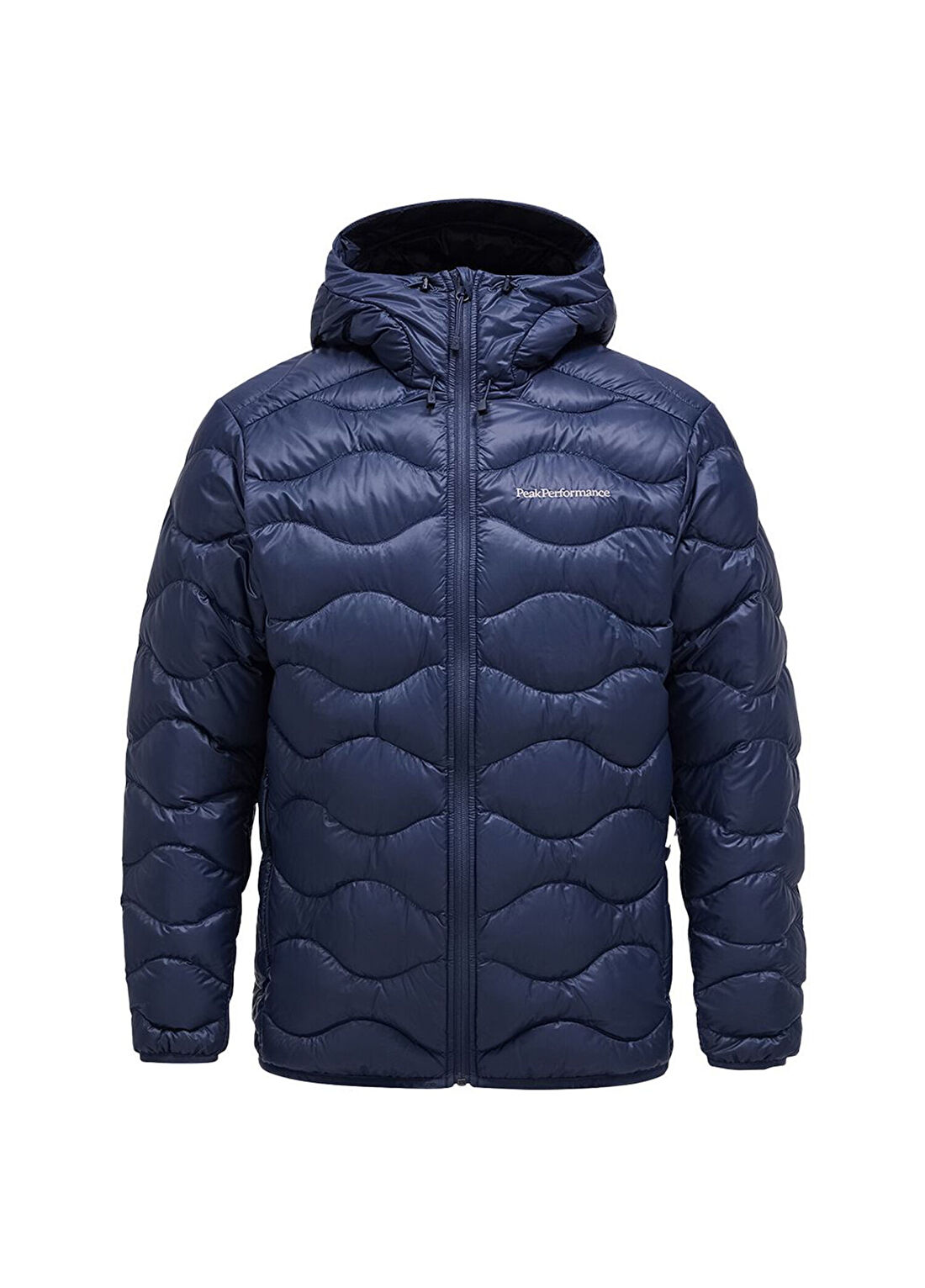 Peak Performance M Helium Down Hood Jacket Lacivert Erkek Spor Mont