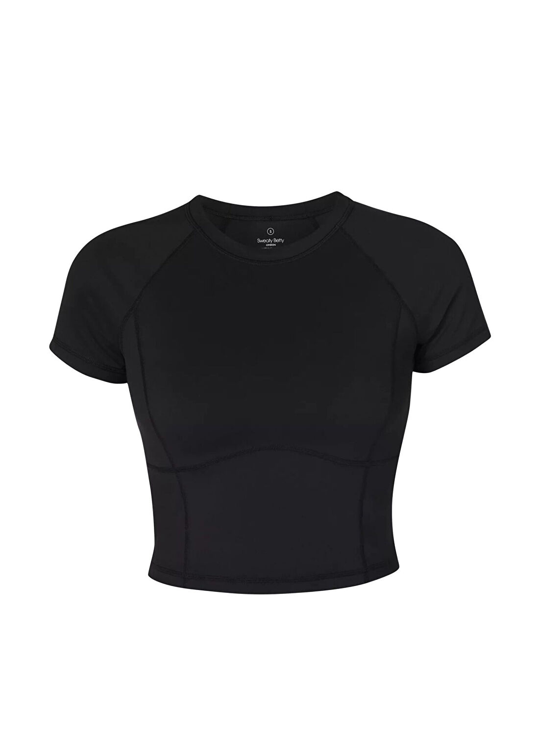 Sweaty Betty All Day Siyah Kısa Kollu Kadın T-Shirt