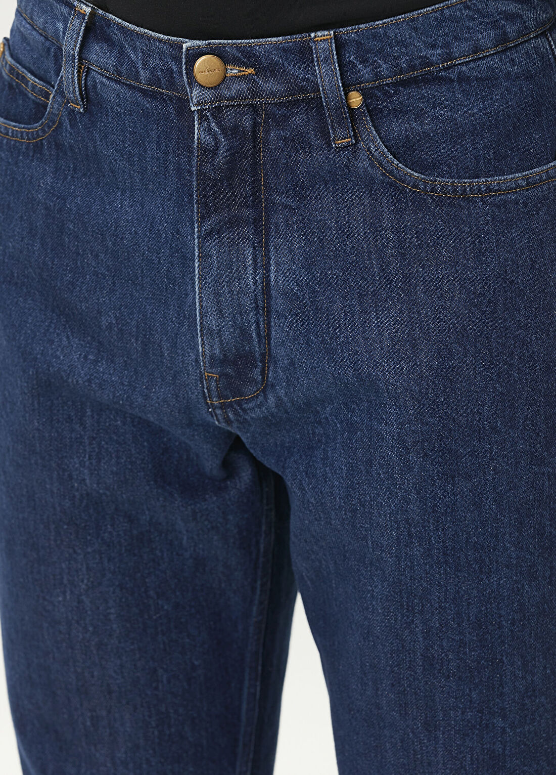 Jil Sander Mavi Jean Pantolon görsel 4