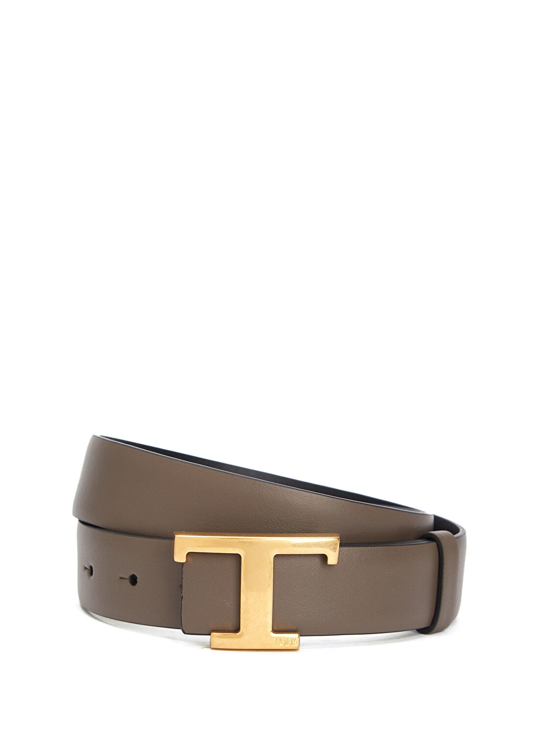 Tod's T Timeless Açık Vizon Kadın Deri Kemer