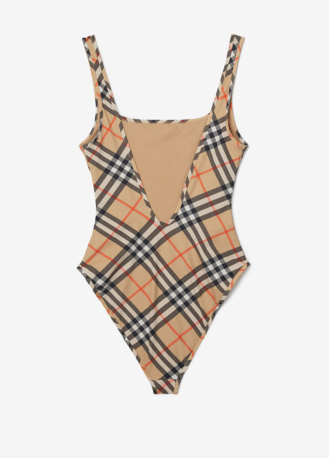 Burberry Check Bej Kadın Mayo görsel 2