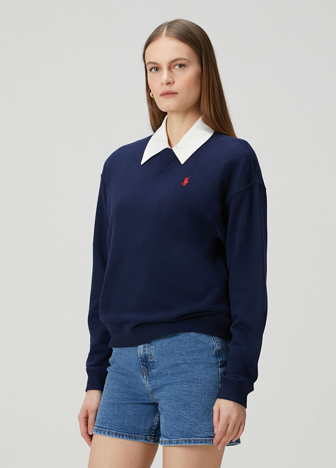 Polo Ralph Lauren Lacivert Sweatshirt görsel 3