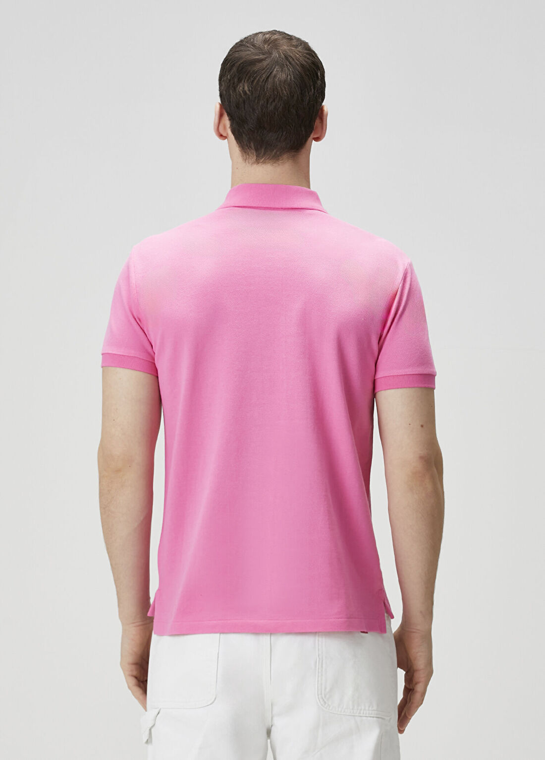 Polo Ralph Lauren Pembe Polo T-shirt görsel 4