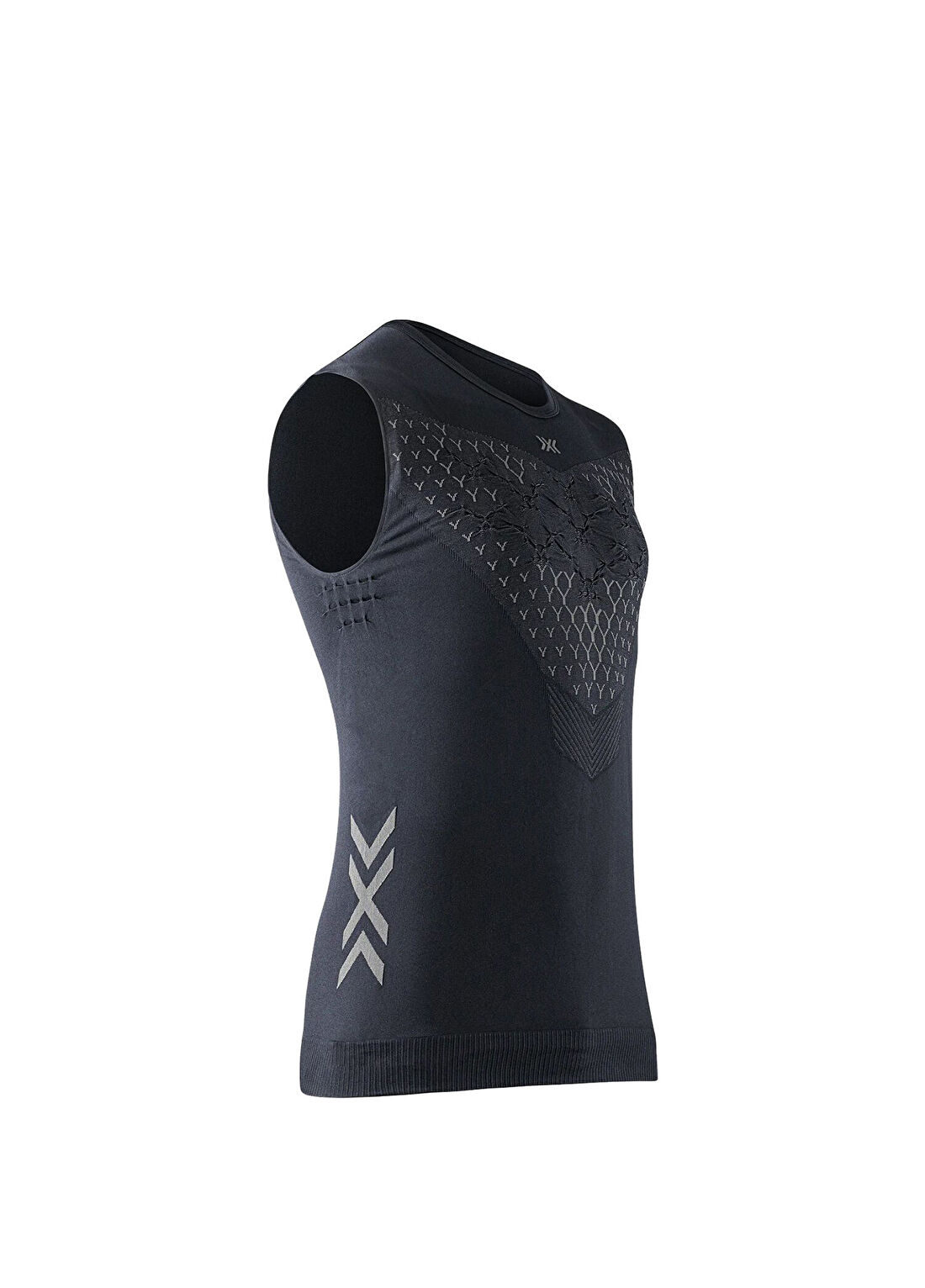 X-Bionic Twyce Run Singlet Siyah Erkek Koşu Atleti