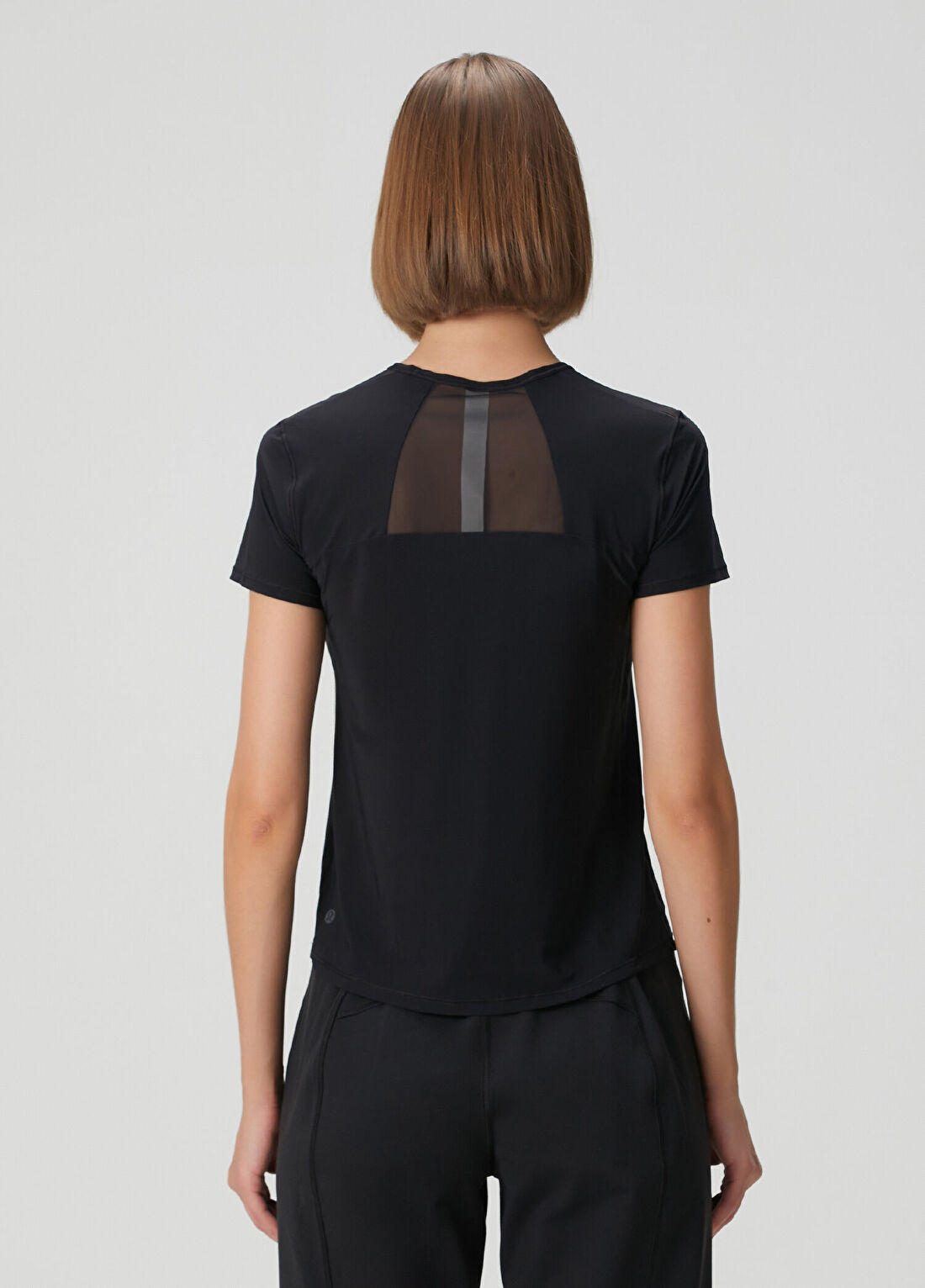 lululemon Sculpt Siyah T-shirt görsel 4